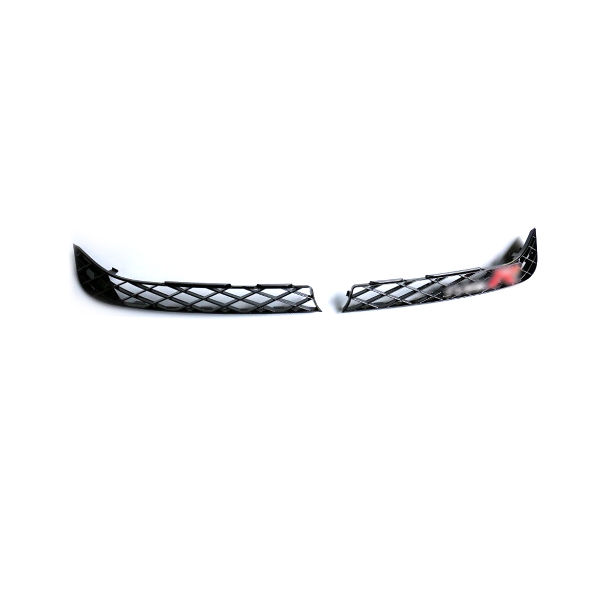 2PCS-Front-Bumper-Lower-Grille-Cover-Type-R-Style-For-Honda-Civic-2019-2020-1812763