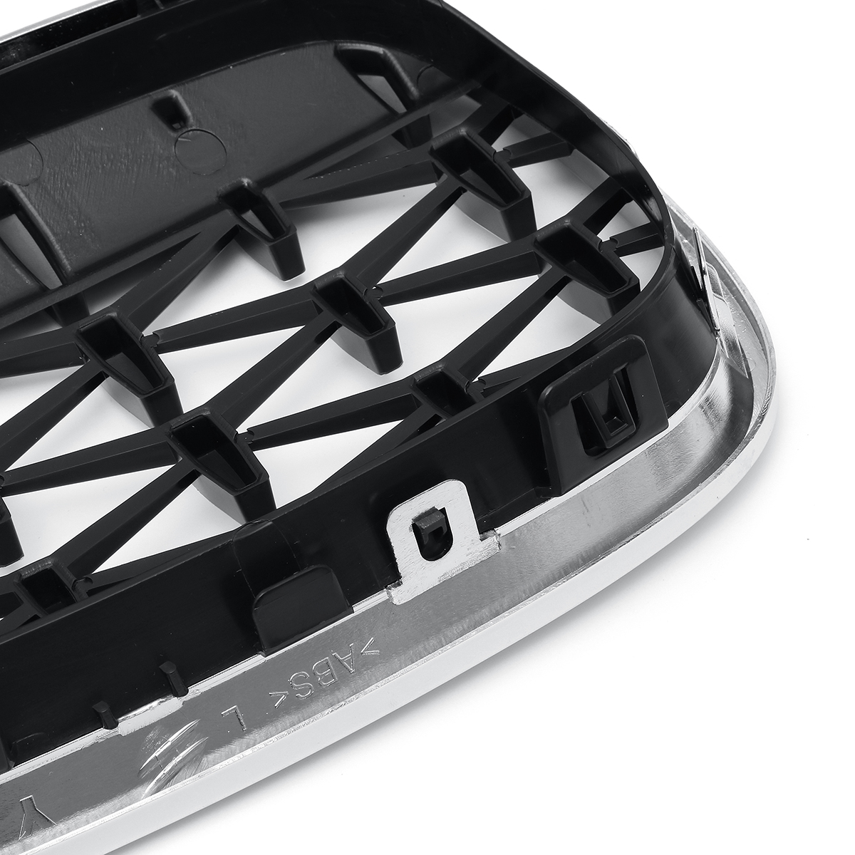 2PCS-Front-Grill-Grille-Chrome-Diamond-Meteor-For-BMW-3-Series-E90-E92-1781210