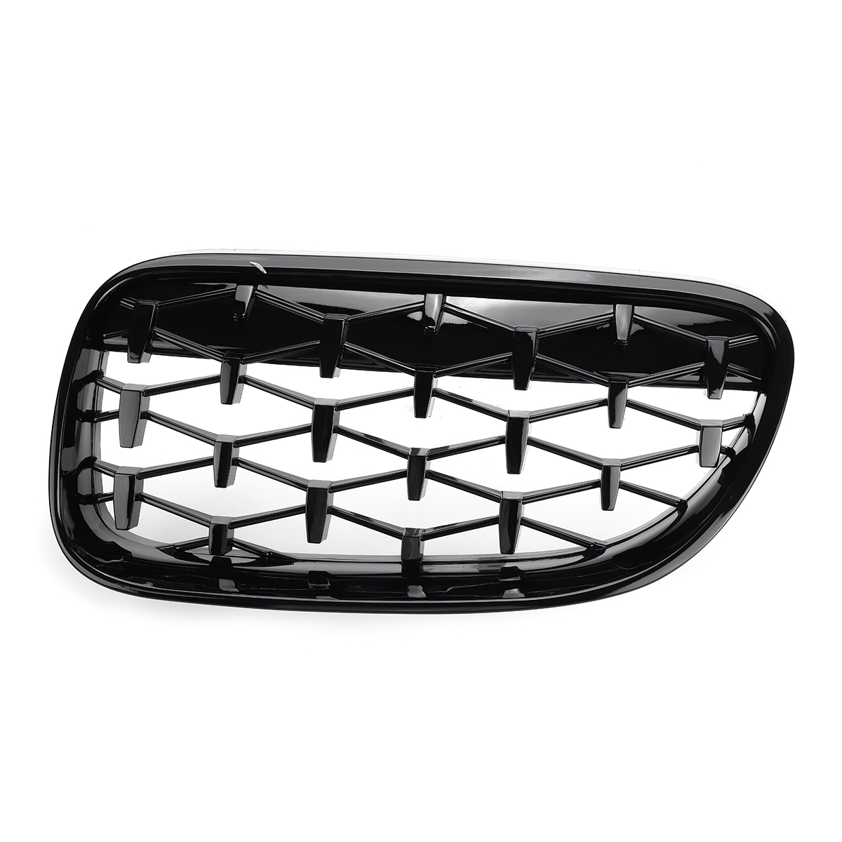 2PCS-Front-Grill-Grille-Gloss-Black-Diamond-Meteor-For-BMW-E92-E93-2010-2015-R-1781206