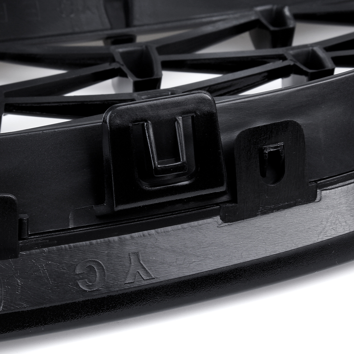 2PCS-Front-Grille-Girll-Black-Diamond-Meteor-For-BMW-3-Series-E90-E92-E93-2006-2010-1781211