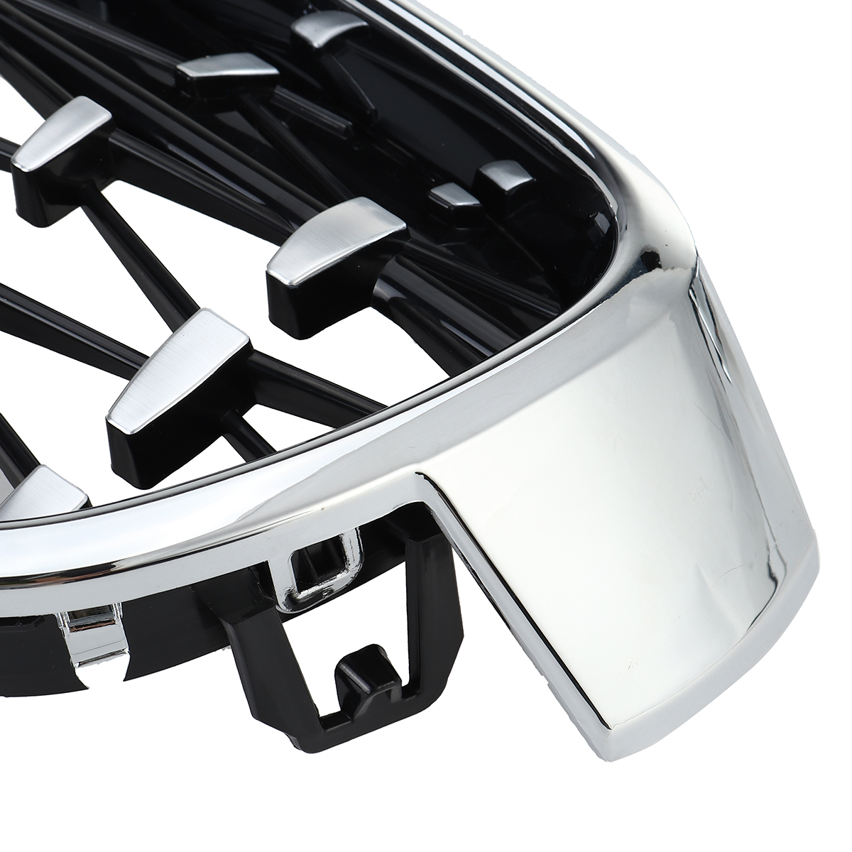 2PCS-Front-Kidney-Grill-Grille-Diamond-Chrome-For-BMW-3-Series-F30-F35-F80-2011-2019-1778831