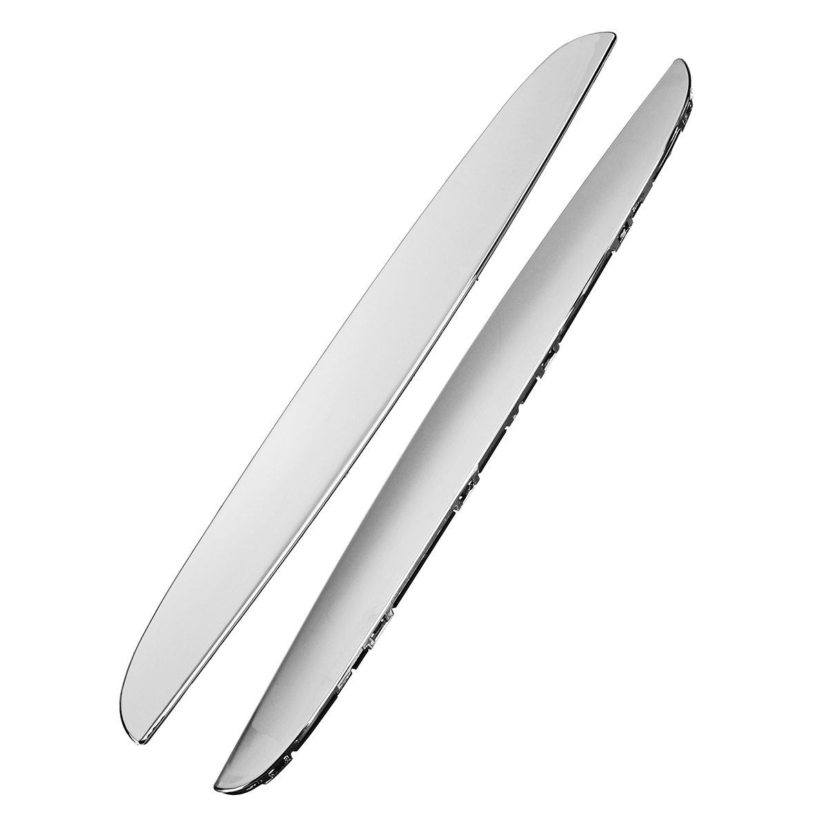 2PCS-LR-Chrome-Trims-Above-Kidney-Grille-For-BMW-E90-E91-325i-330i-328i-1811907