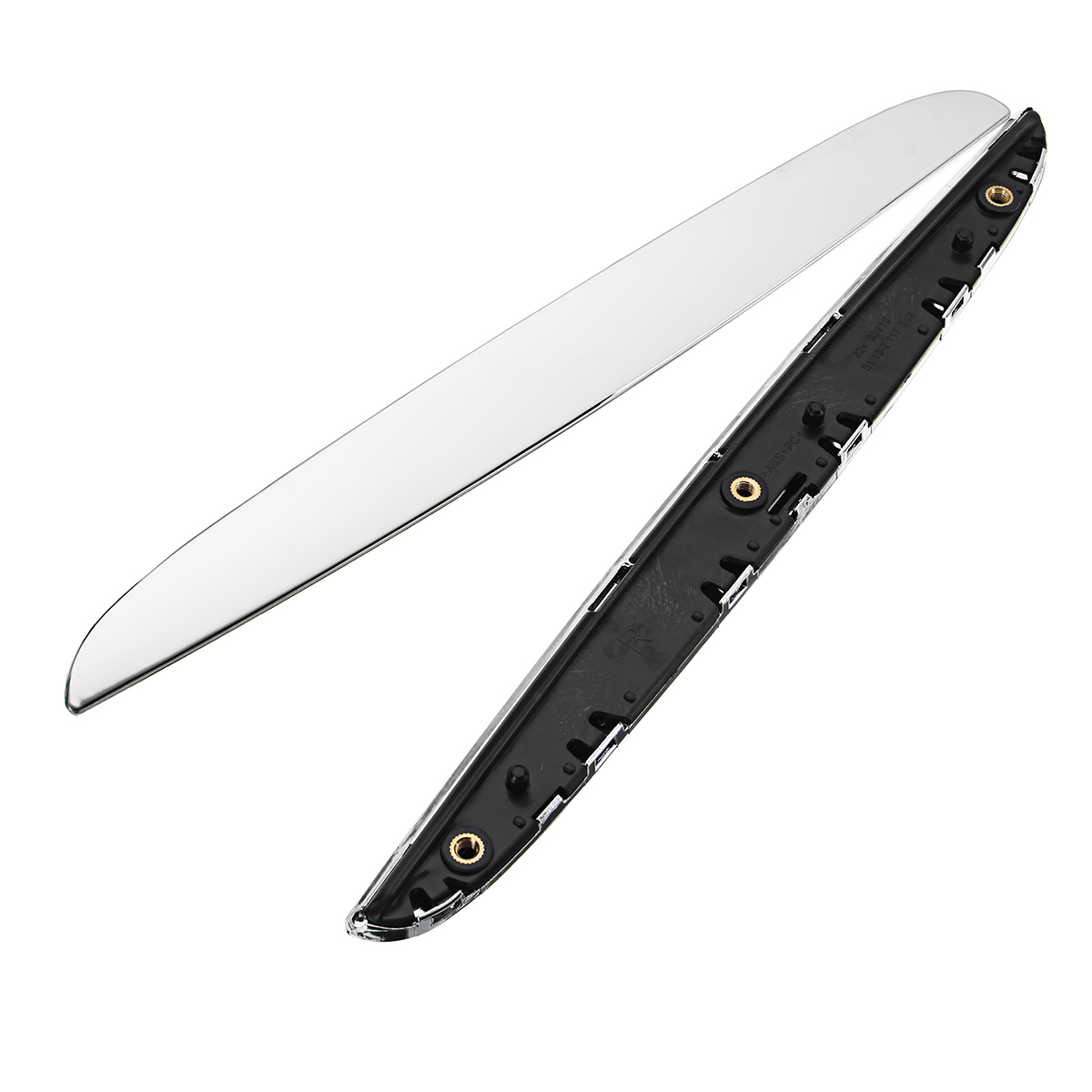 2PCS-LR-Chrome-Trims-Above-Kidney-Grille-For-BMW-E90-E91-325i-330i-328i-1811907