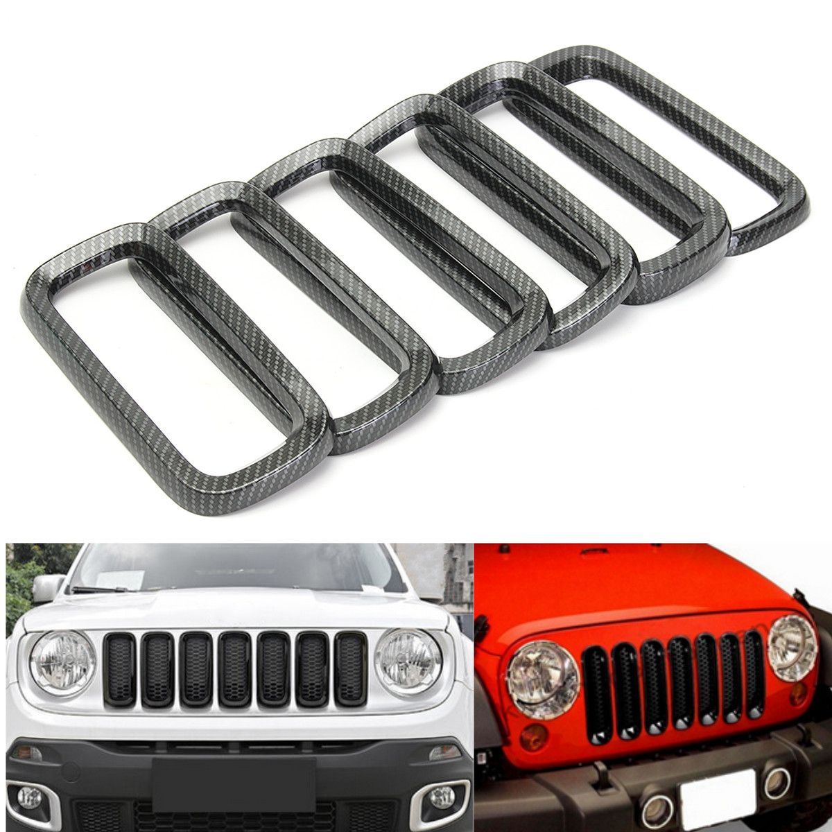 7PC-Carbon-Fiber-Style-Front-Grille-Frame-Trim-Cover-For-Jeep-Renegadee-2015-2017-1181085