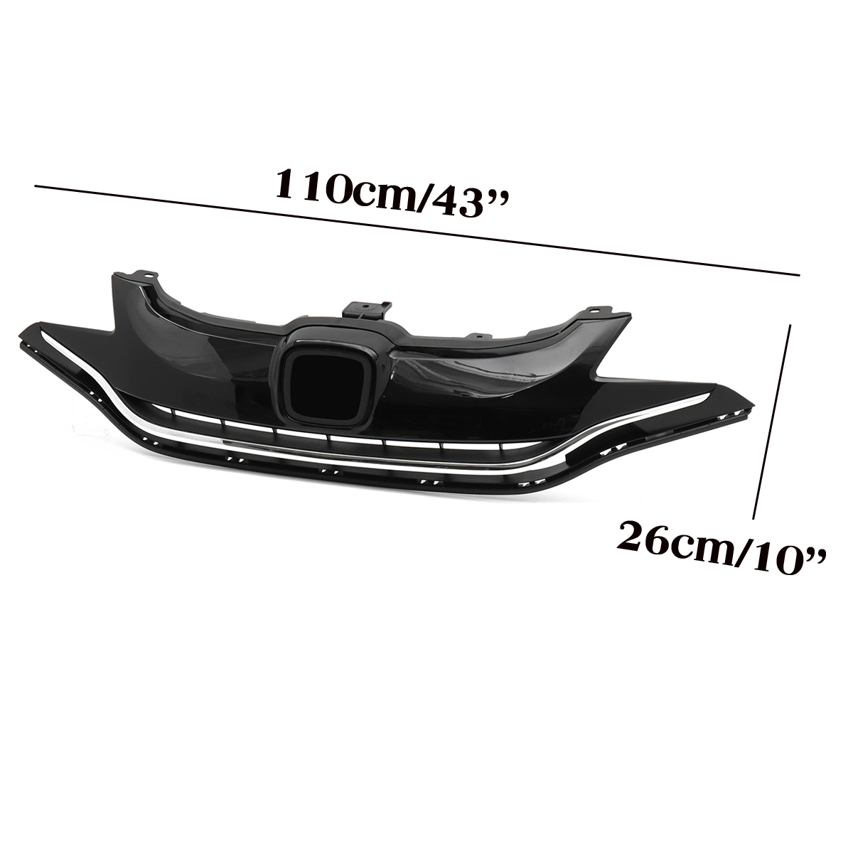 ABS-Front-Bumper-Grill-Car-Stying--Racing-Grill-Auto-Replacement-Parts-Fits-for-Honda-fits-5-Door-20-1534242