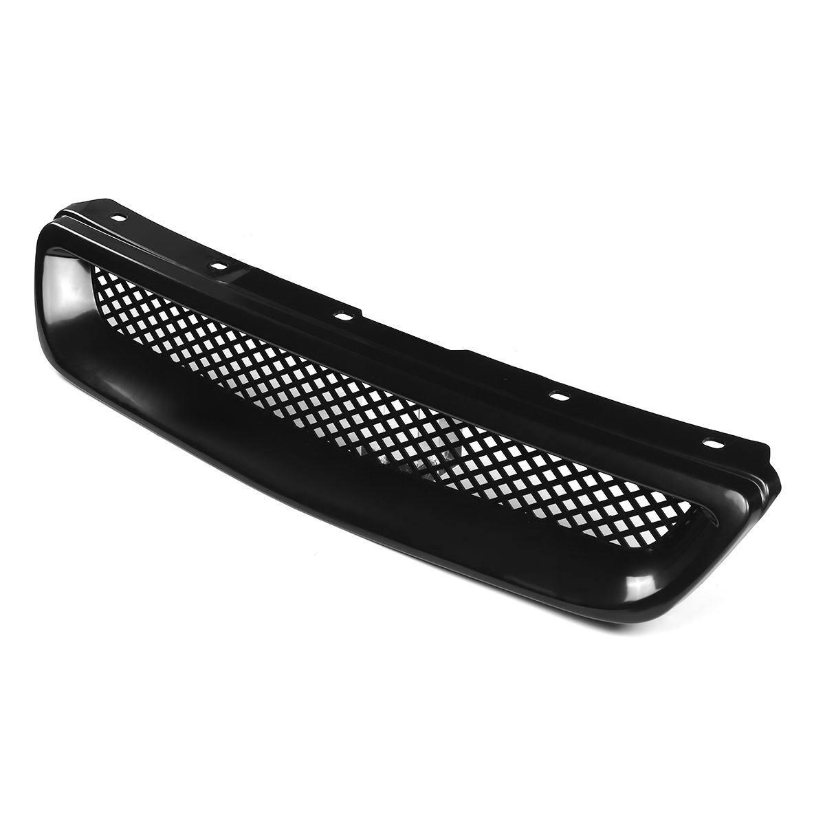 ABS-Front-Hood-Grill-Grille-For-Honda-Civic-1996-1998-JDM-T-R-Style-1680964