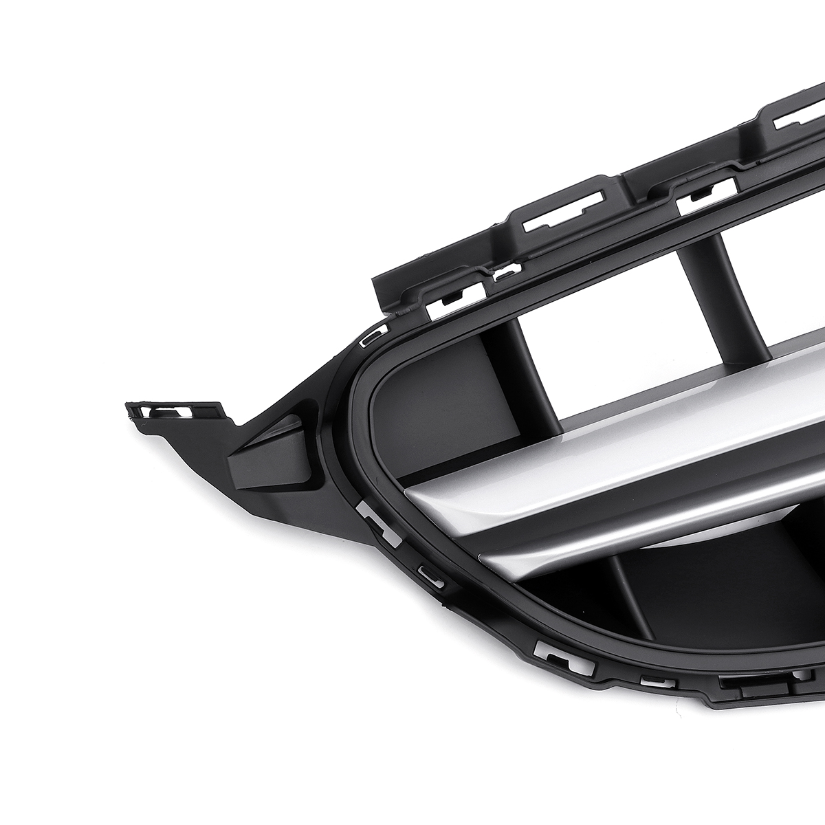AMG-Style-Silver-Front-Grille-Grill-Without-Camera-For-Mercedes-Benz-C-Class-W205-C200-C250-C300-C35-1556095