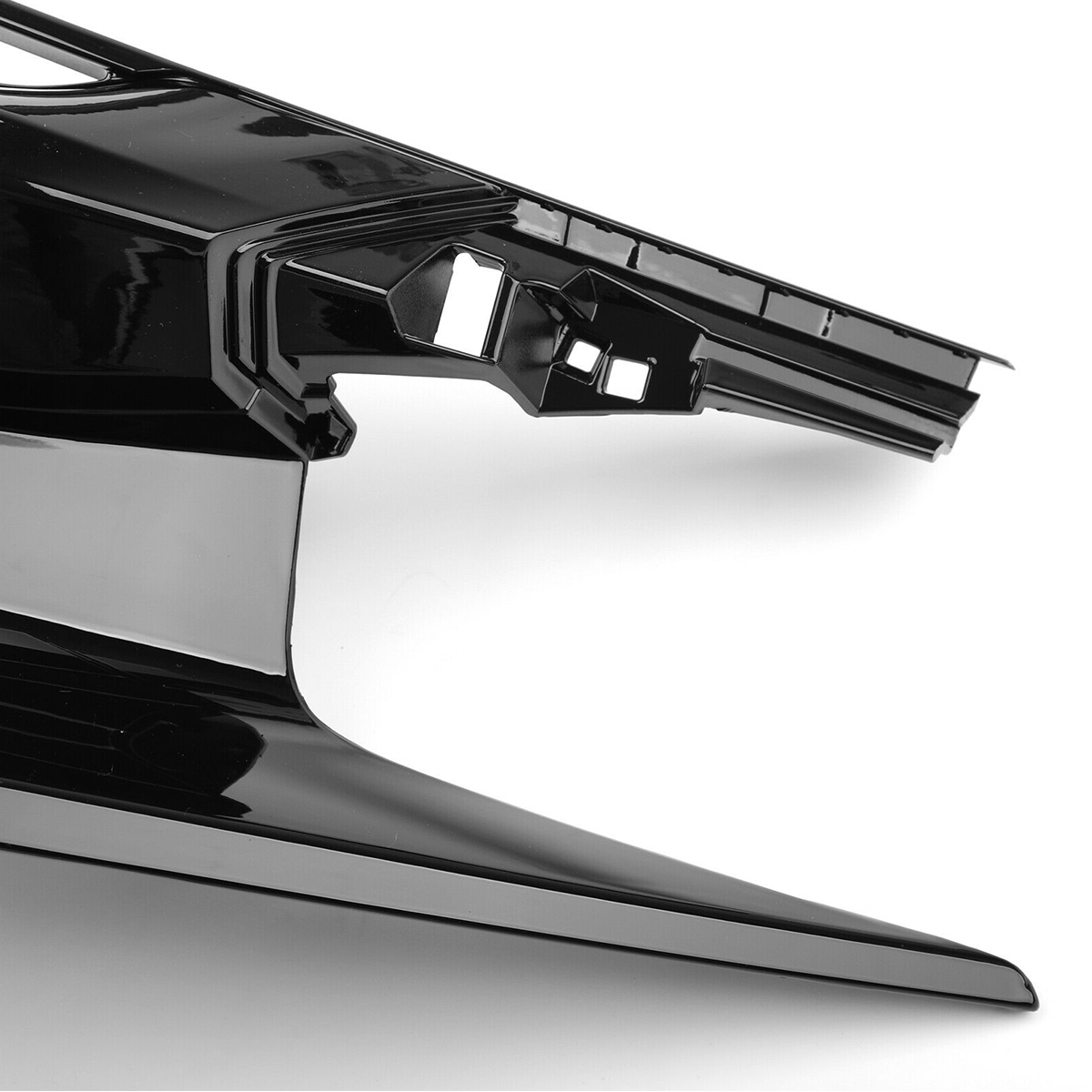 Battle-Style-Out-Front-Hood-Grille-For-16-19-Civic-10TH-GEN-GLOSS-BLK-JDM-1530822