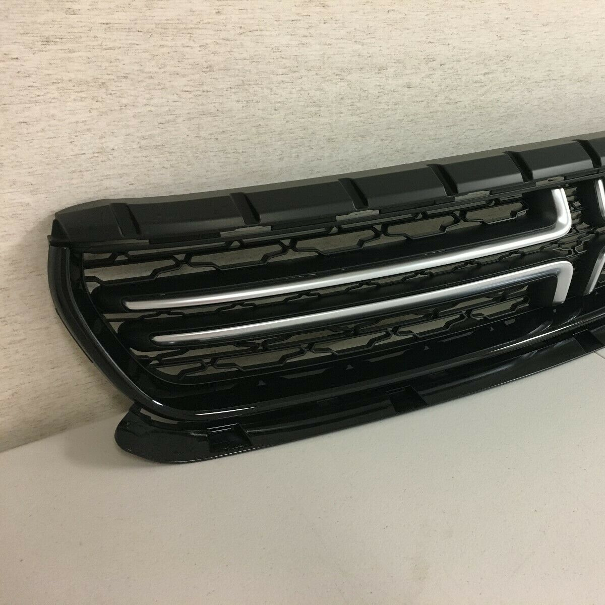 Black--Silver-ABS-Front-Upper-Bumper-Grill-Grille-For-Dodge-Charger-2015-2018-1537690