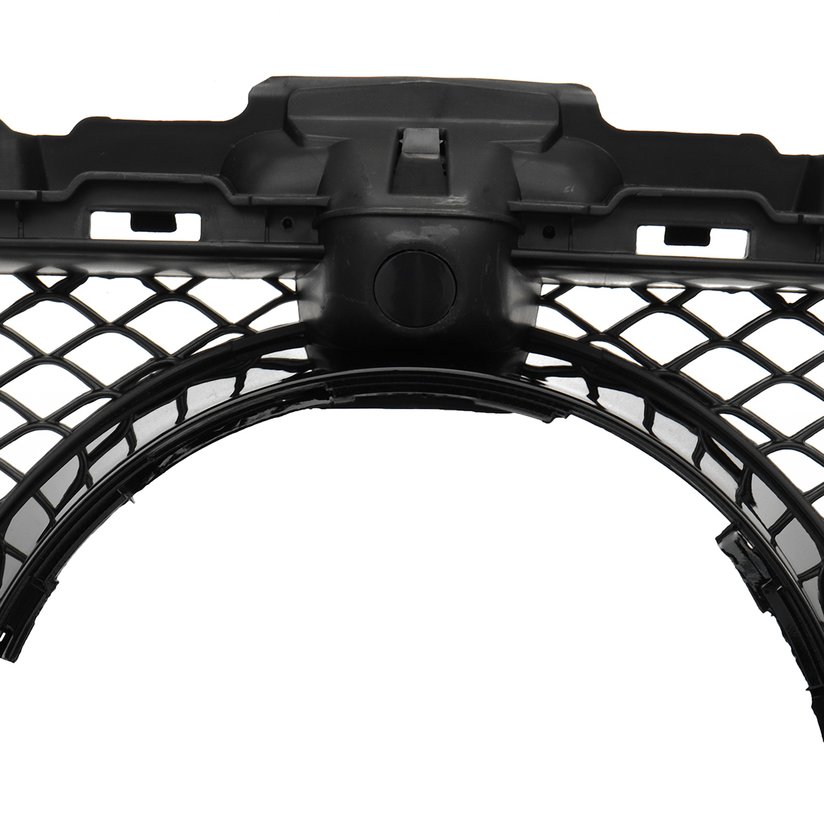 Black-AMG-C63-Style-Grill-Grille-For-Mercedes-Benz-W205-C250-C350-15-18-With-Camera-1535368