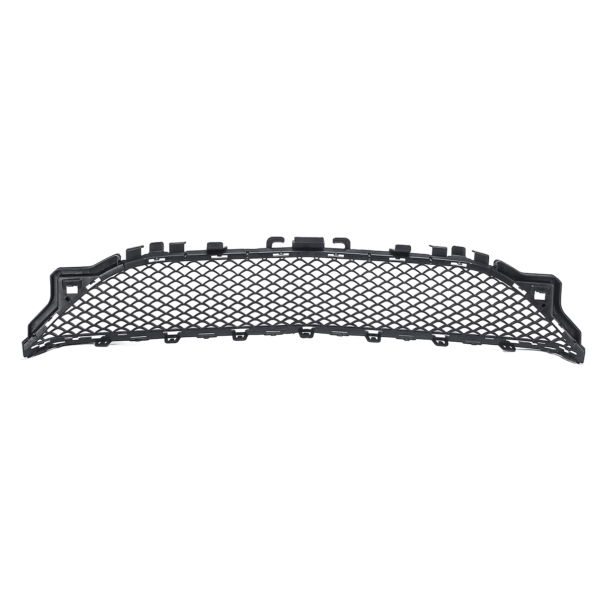 Black-Car-Front-Bumper-Grille-Center-Mesh-Grill-For-Benz-C-Class-1569003