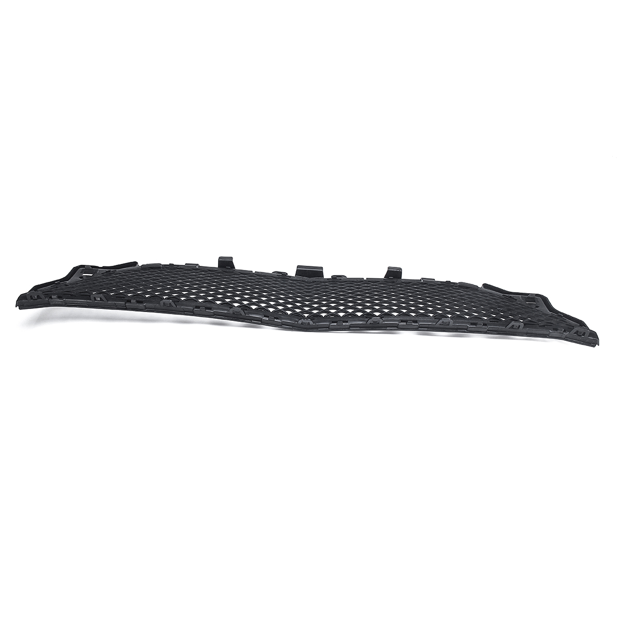 Black-Car-Front-Bumper-Grille-Center-Mesh-Grill-For-Benz-C-Class-1569003