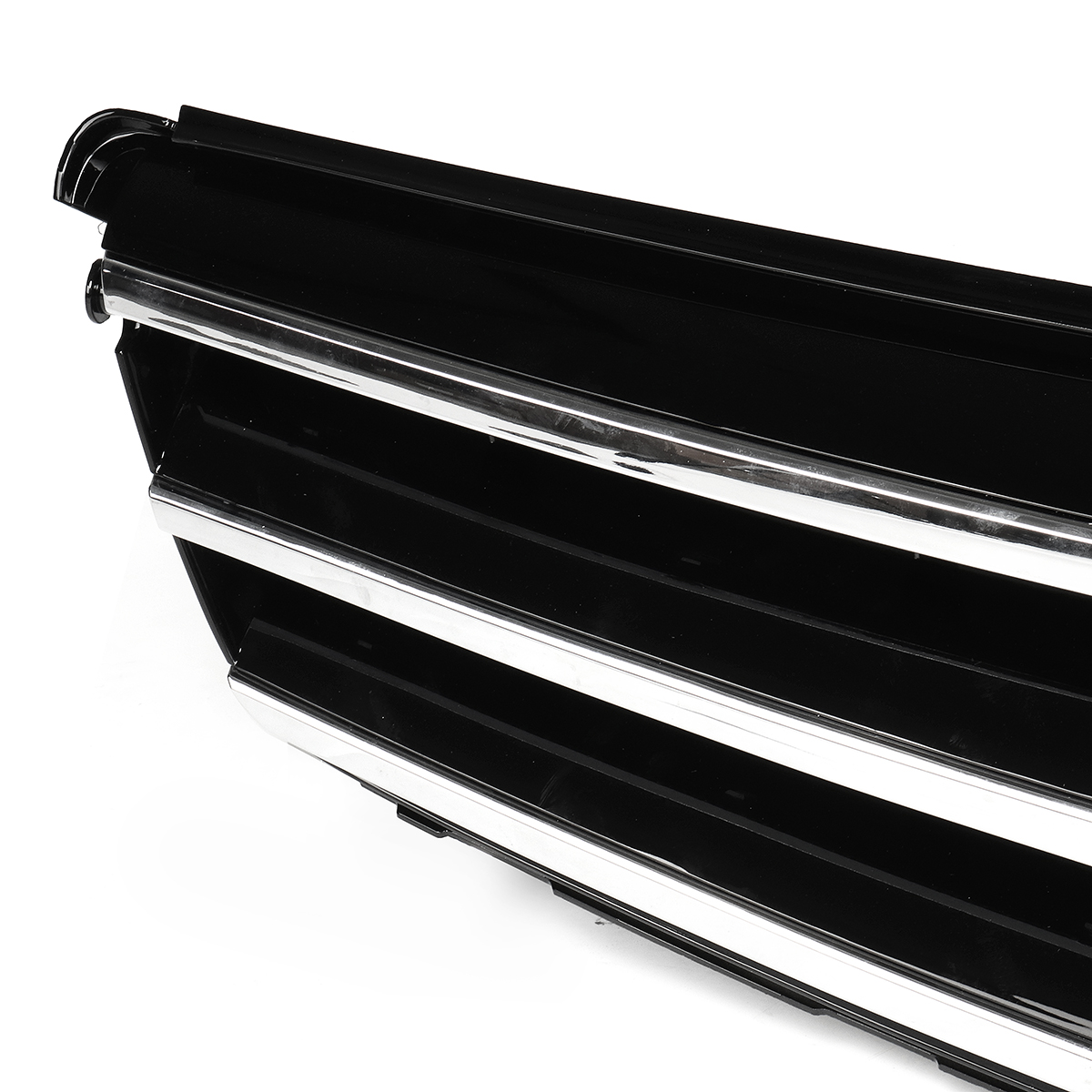 Black-Car-Front-Upper-Grille-Grill-For-Mercedes-Benz-C-Class-W204-C180-C200-C300-C350-2008-2014-1569044