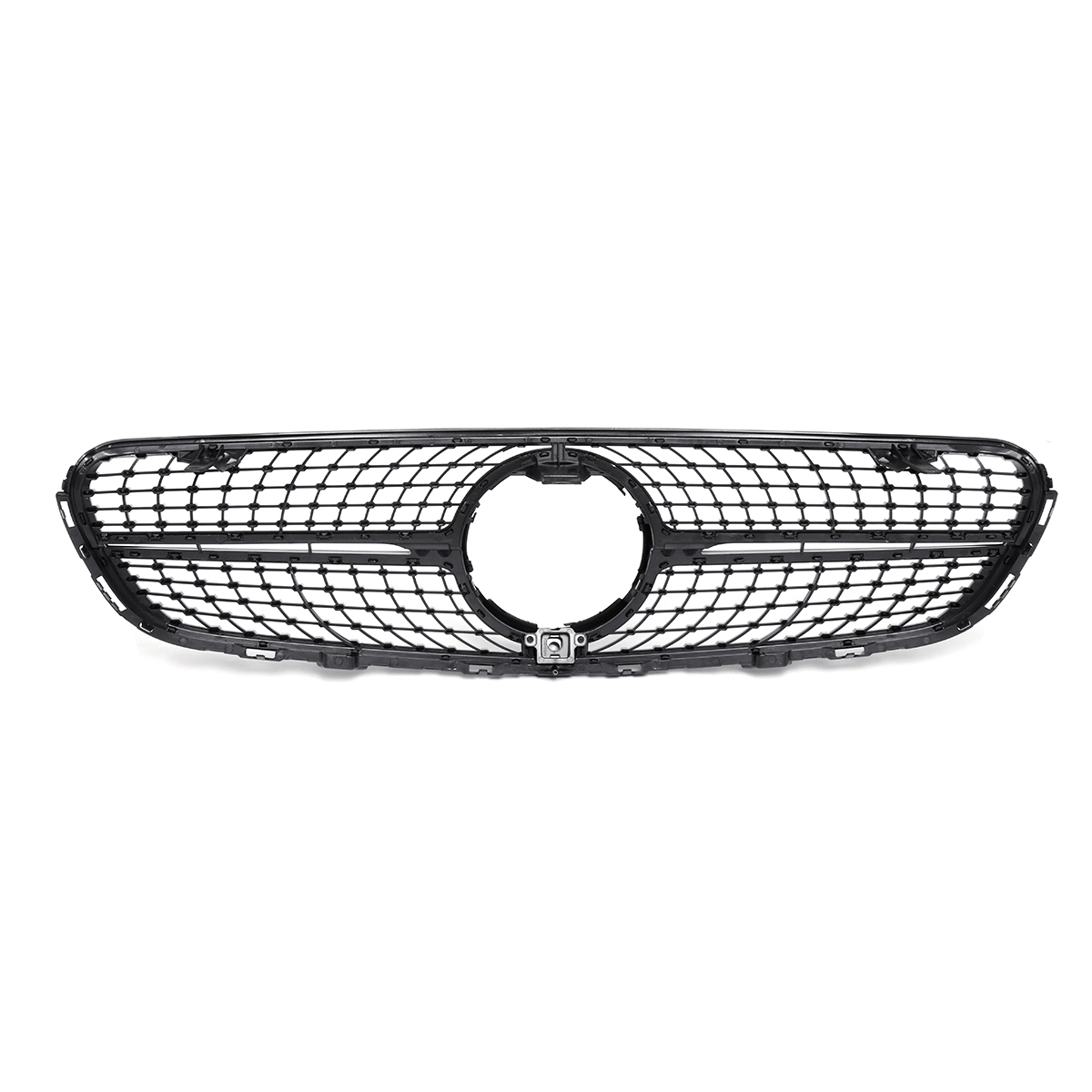 Black-Diamond-Front-Grille-Grill-For-Mercedes-Benz-GLC-WX253-GLC300-GLC350-2015-2019-1550015