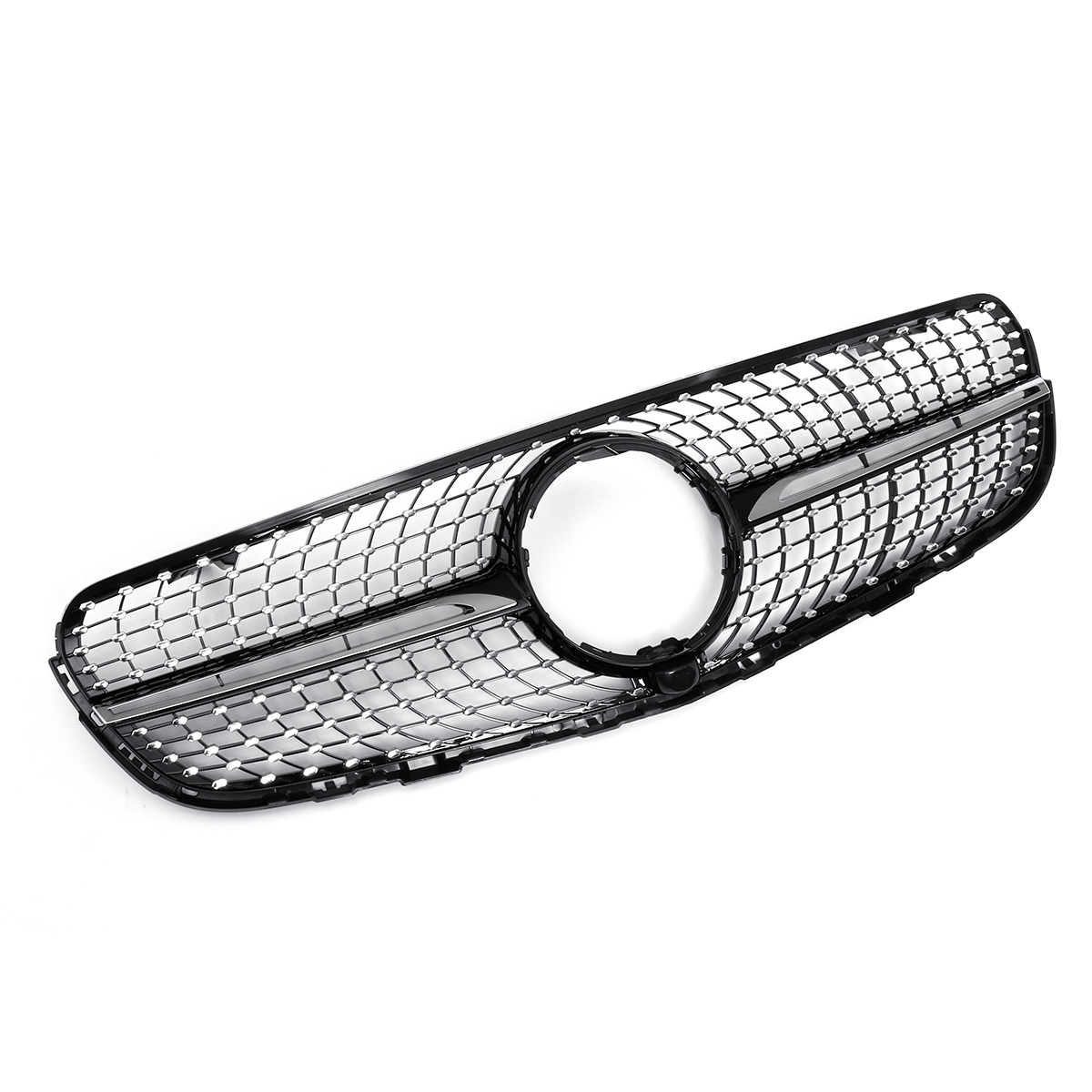 Black-Diamond-Front-Grille-Grill-For-Mercedes-Benz-GLC-WX253-GLC300-GLC350-2015-2019-1550015