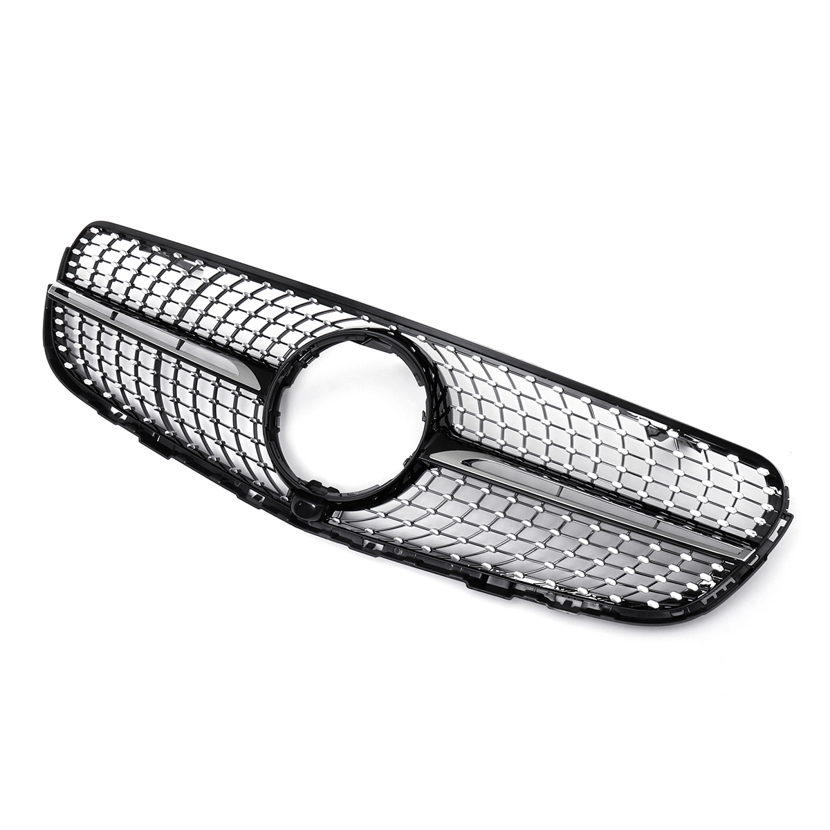 Black-Diamond-Front-Grille-Grill-For-Mercedes-Benz-GLC-WX253-GLC300-GLC350-2015-2019-1550015