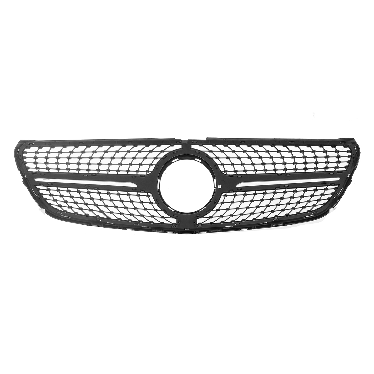Black-Diamond-Front-Grille-for-Mercedes-W447-V-Class-V200-220-250-260-15-18-Without-CAMERA-1509209