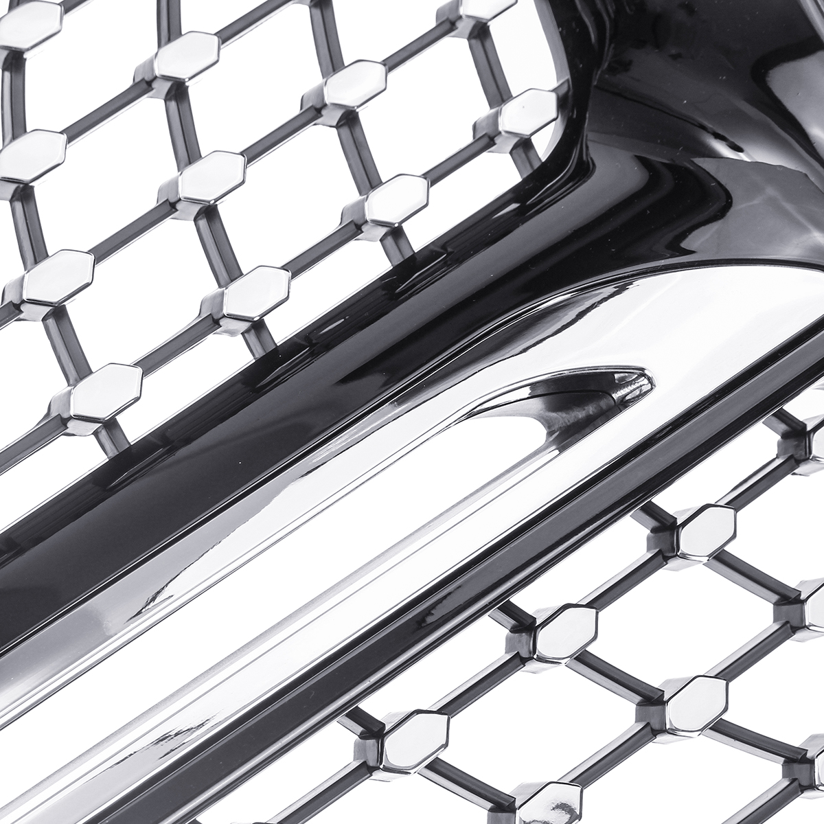 Black-Diamond-Front-Grille-for-Mercedes-W447-V-Class-V200-220-250-260-15-18-Without-CAMERA-1509209