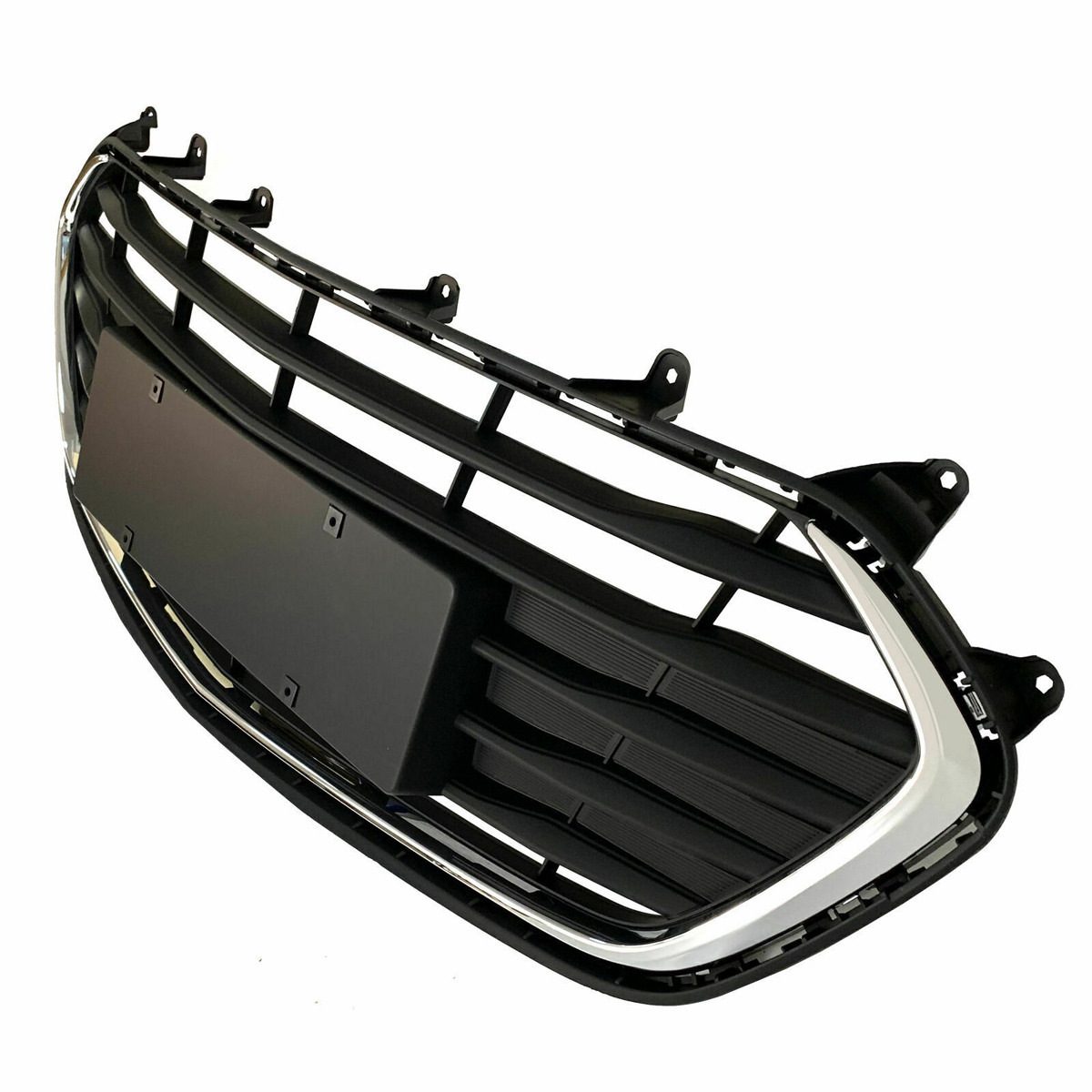 Black-Front-Bumper-Grill-Lower-Grille-Trim-Cover-For-Chevrolet-Trax-2017-2018-1538108