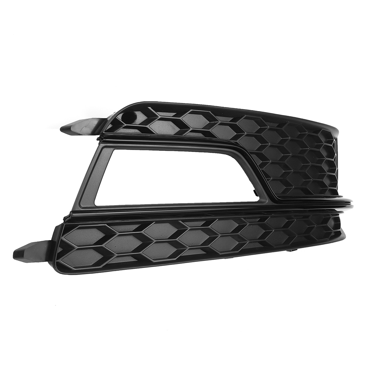 Black-Front-Fog-Light-Lamp-Cover-Grille-Grill-For-Audi-A5-S-Line-S5-2013-2016-1699662