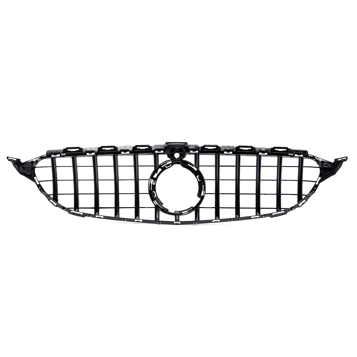 Black-GT-R-AMG-Style-Grill-Grille-Front-Bumper-For-Mercedes-Benz-W205-C250-C300-2019-1545049