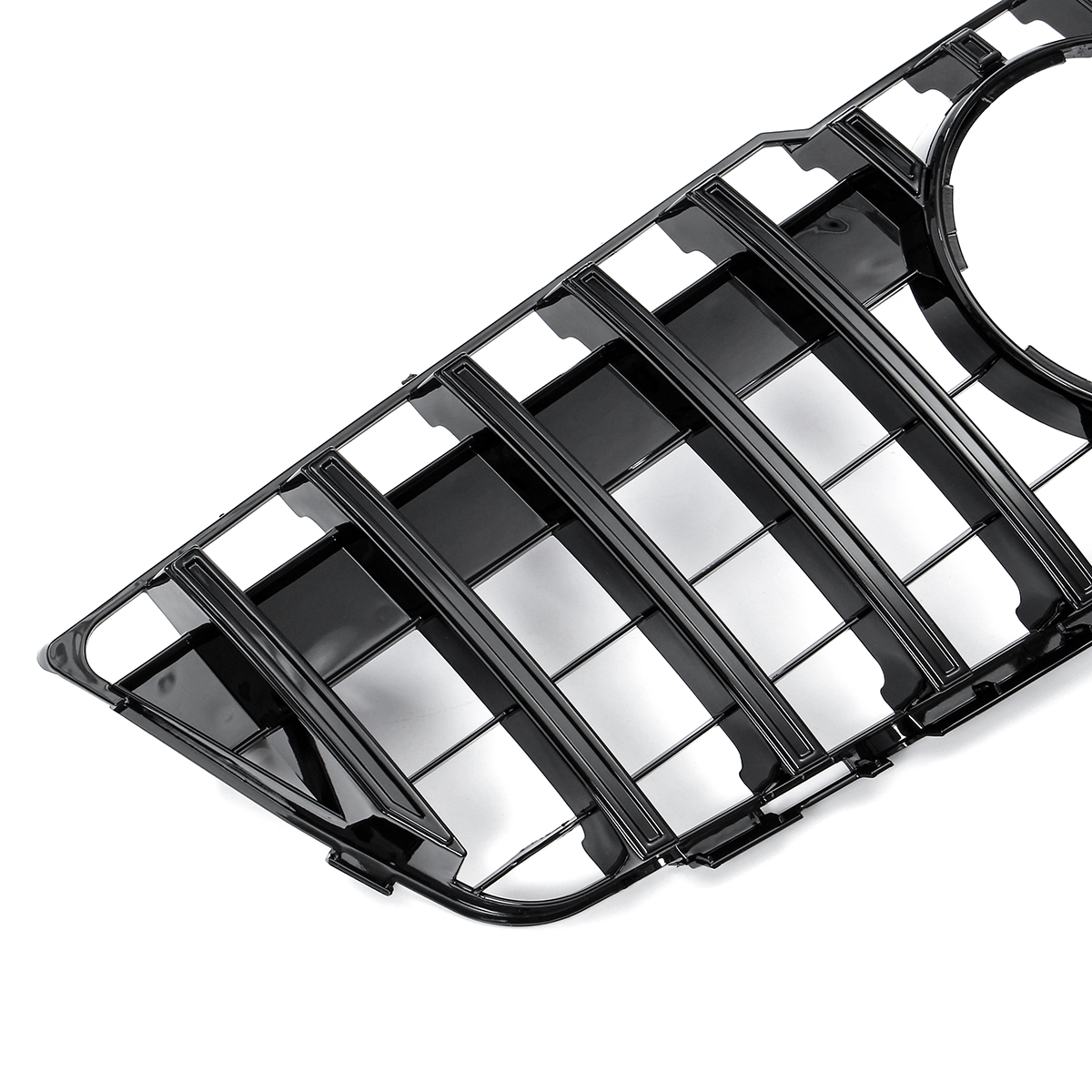 Black-GT-R-Style-Grill-Grille-For-Mercedes-Benz-GLK-Class-X204-GLK250-GLK300-GLK350-2008-12-1576706