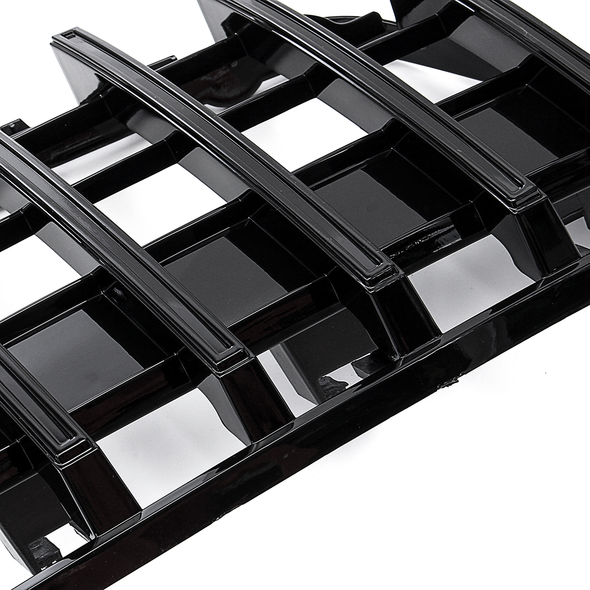 Black-GT-R-Style-Grill-Grille-For-Mercedes-Benz-GLK-Class-X204-GLK250-GLK300-GLK350-2008-12-1576706