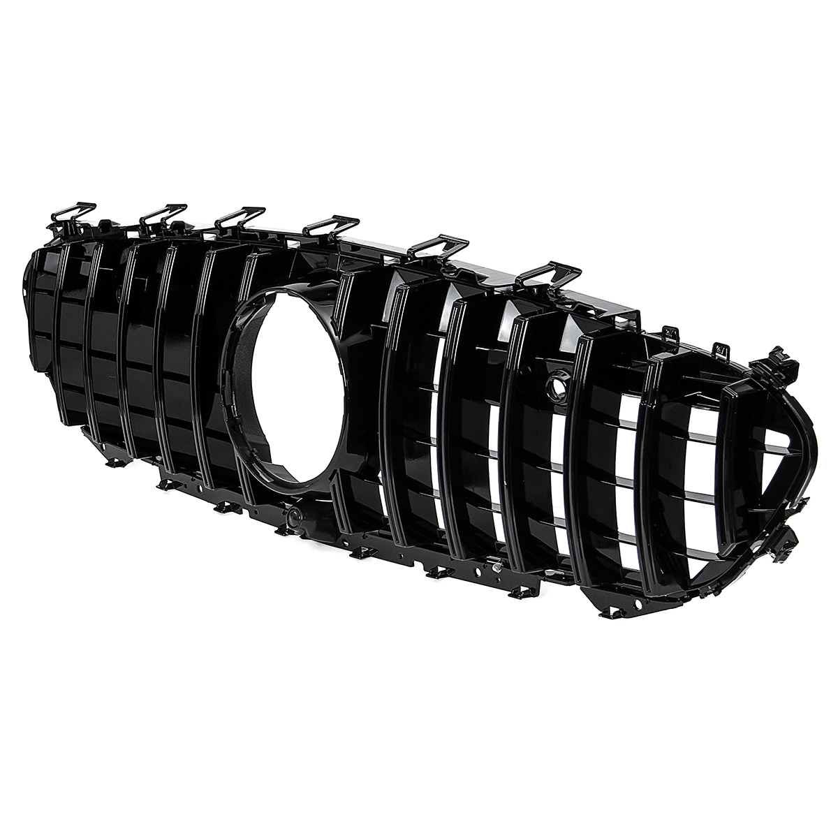 Black-GTR-Style-Front-Grille-Grill-For-Mercedes-Benz-C257-CLS-Class-CLS300-CLS450-CLS500--2019-1552196