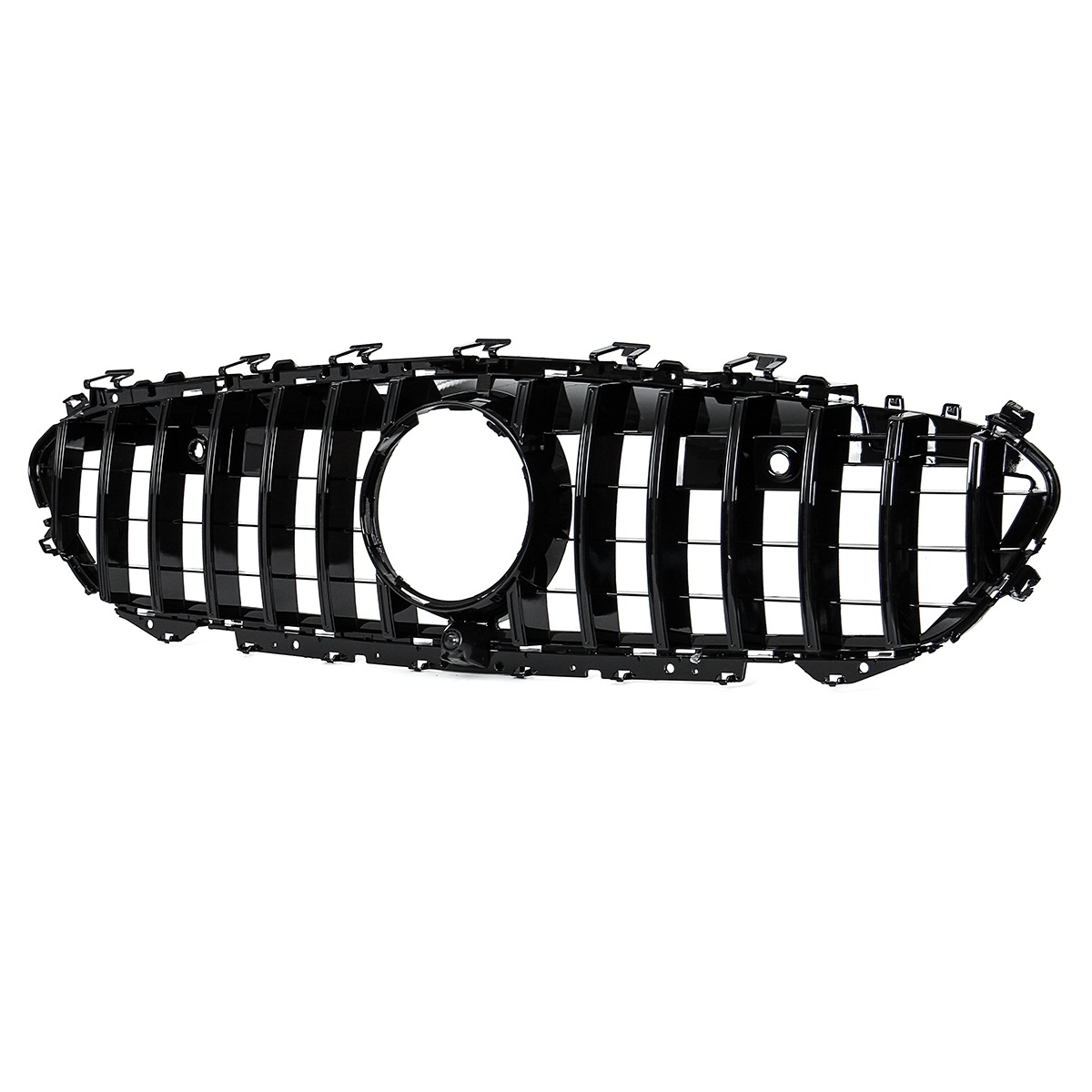 Black-GTR-Style-Front-Grille-Grill-For-Mercedes-Benz-C257-CLS-Class-CLS300-CLS450-CLS500--2019-1552196