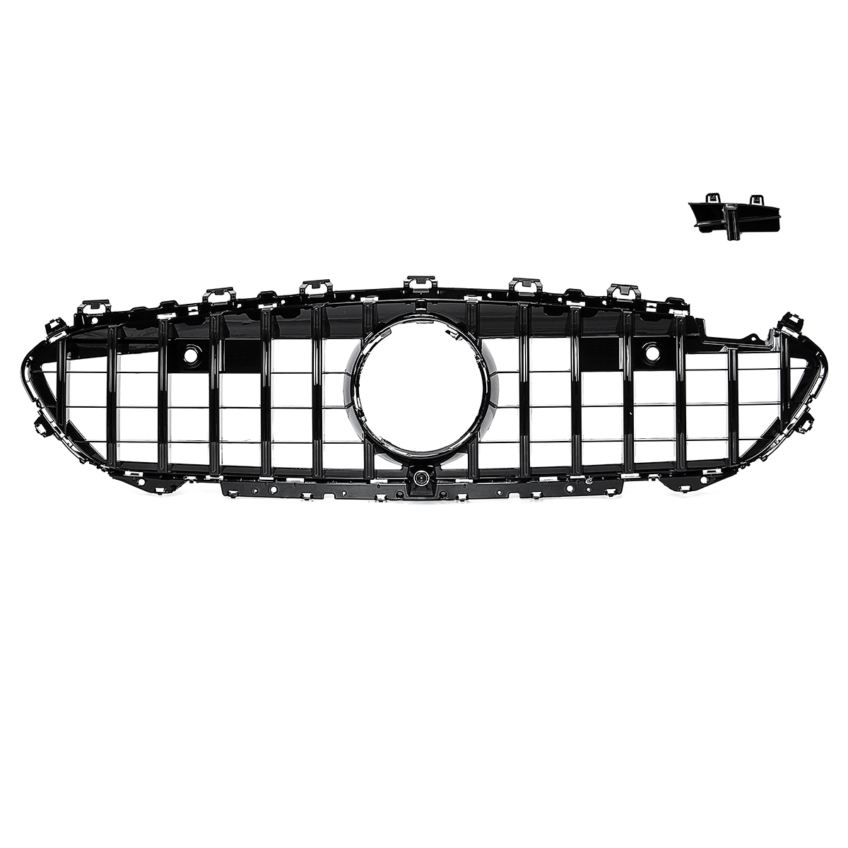 Black-GTR-Style-Front-Grille-Grill-For-Mercedes-Benz-C257-CLS-Class-CLS300-CLS450-CLS500--2019-1552196