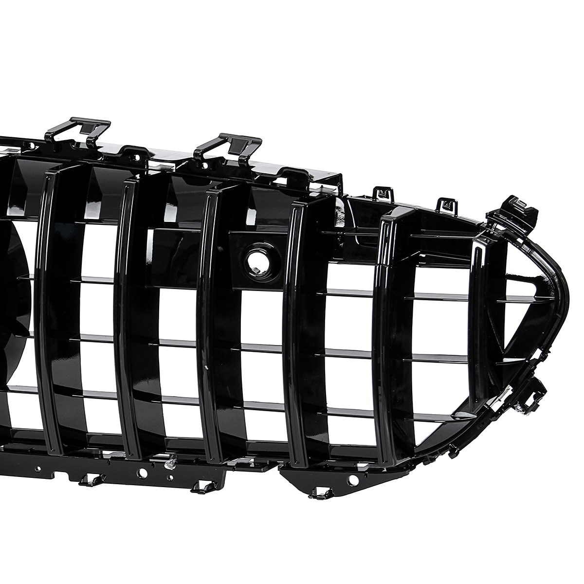 Black-GTR-Style-Front-Grille-Grill-For-Mercedes-Benz-C257-CLS-Class-CLS300-CLS450-CLS500--2019-1552196