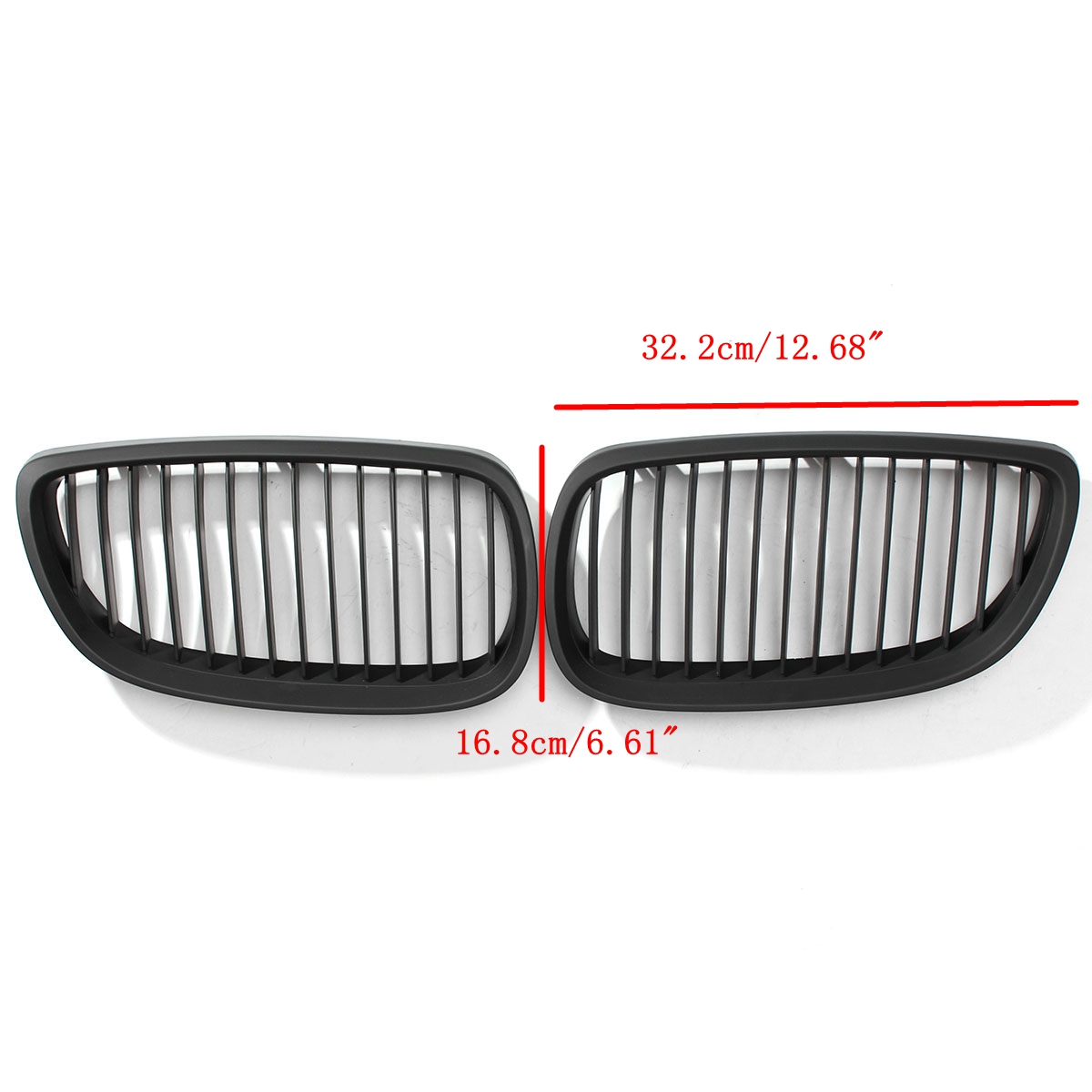 Black-Matt-Grille-For-BMW-3-Series-E92-E93-And-For-Coupe-Cabriolet-2006-2010-1378141