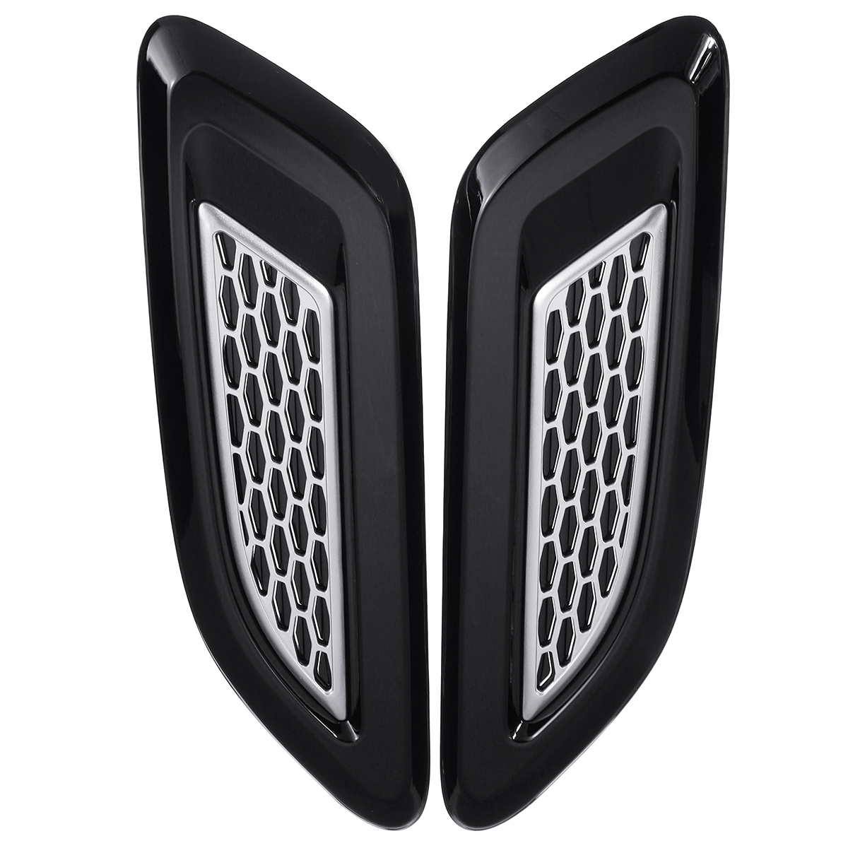 Bonnet-Vents-Air-Vent-Outlet-Cover-Trim-Grille-Accessories-For-Land-Rover-Freelander-2-Dynamic-1661409