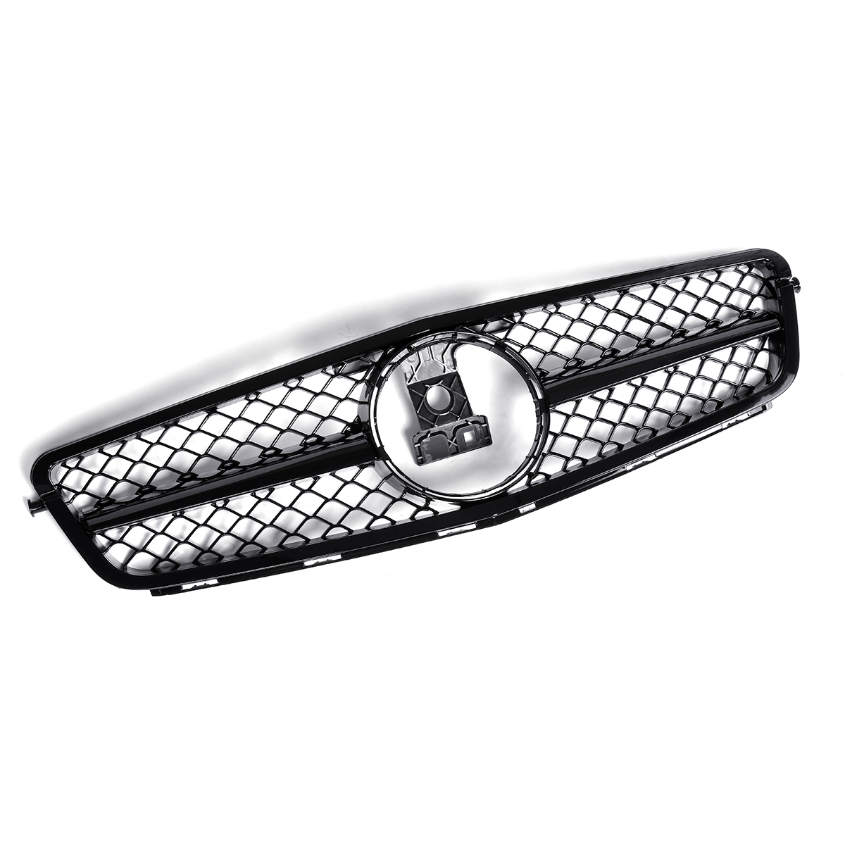 Car-C63-AMG-Style-Front-Upper-Grille-Grill-For-Mercedes-C-Class-W204-C180-C200-C300-C350-2008-2014-1569900