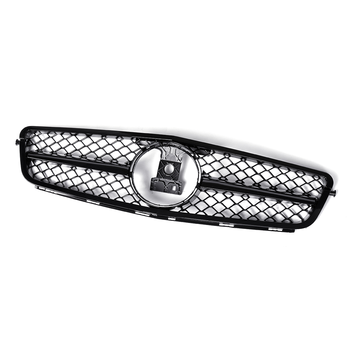 Car-C63-AMG-Style-Front-Upper-Grille-Grill-For-Mercedes-C-Class-W204-C180-C200-C300-C350-2008-2014-1569900