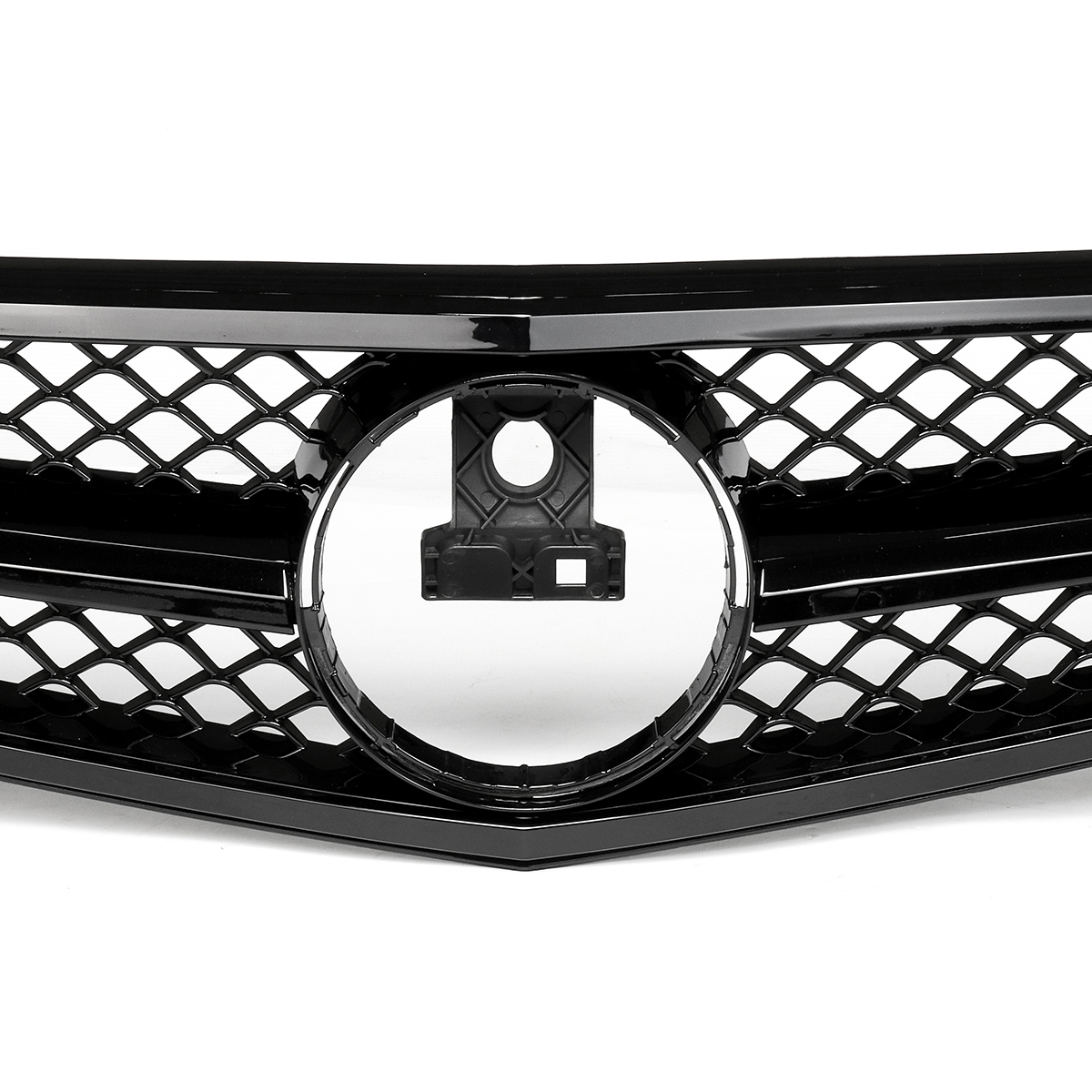 Car-C63-AMG-Style-Front-Upper-Grille-Grill-For-Mercedes-C-Class-W204-C180-C200-C300-C350-2008-2014-1569900