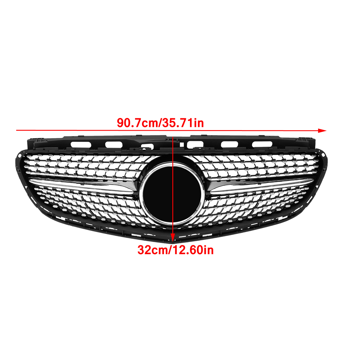 Car-Diamond-Style-Front-Grille-Grill-For-Mercedes-Benz-W212-E-Class-E200-E250-E350-E550-2014-2016-1636473