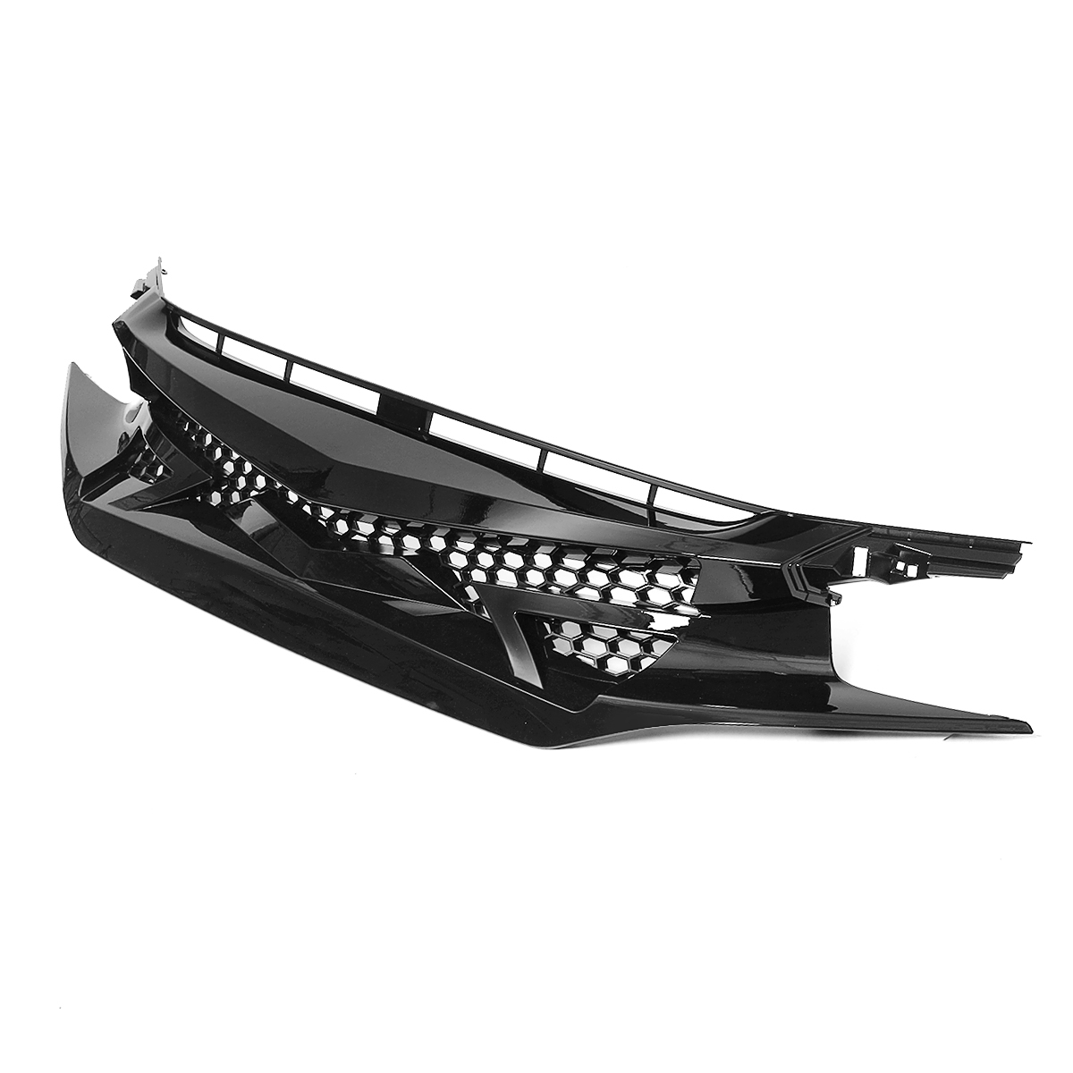 Car-Front-Bumper-Mesh-Hood-Grille-Upper-Grill-For-Honda-Civic-10th-Gen-16-2019-1537957