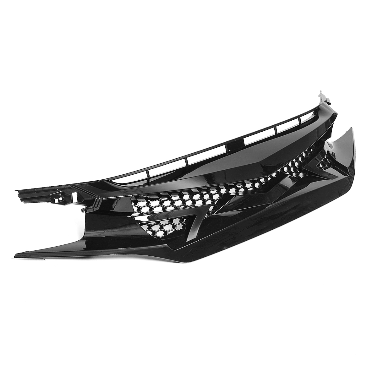Car-Front-Bumper-Mesh-Hood-Grille-Upper-Grill-For-Honda-Civic-10th-Gen-16-2019-1537957