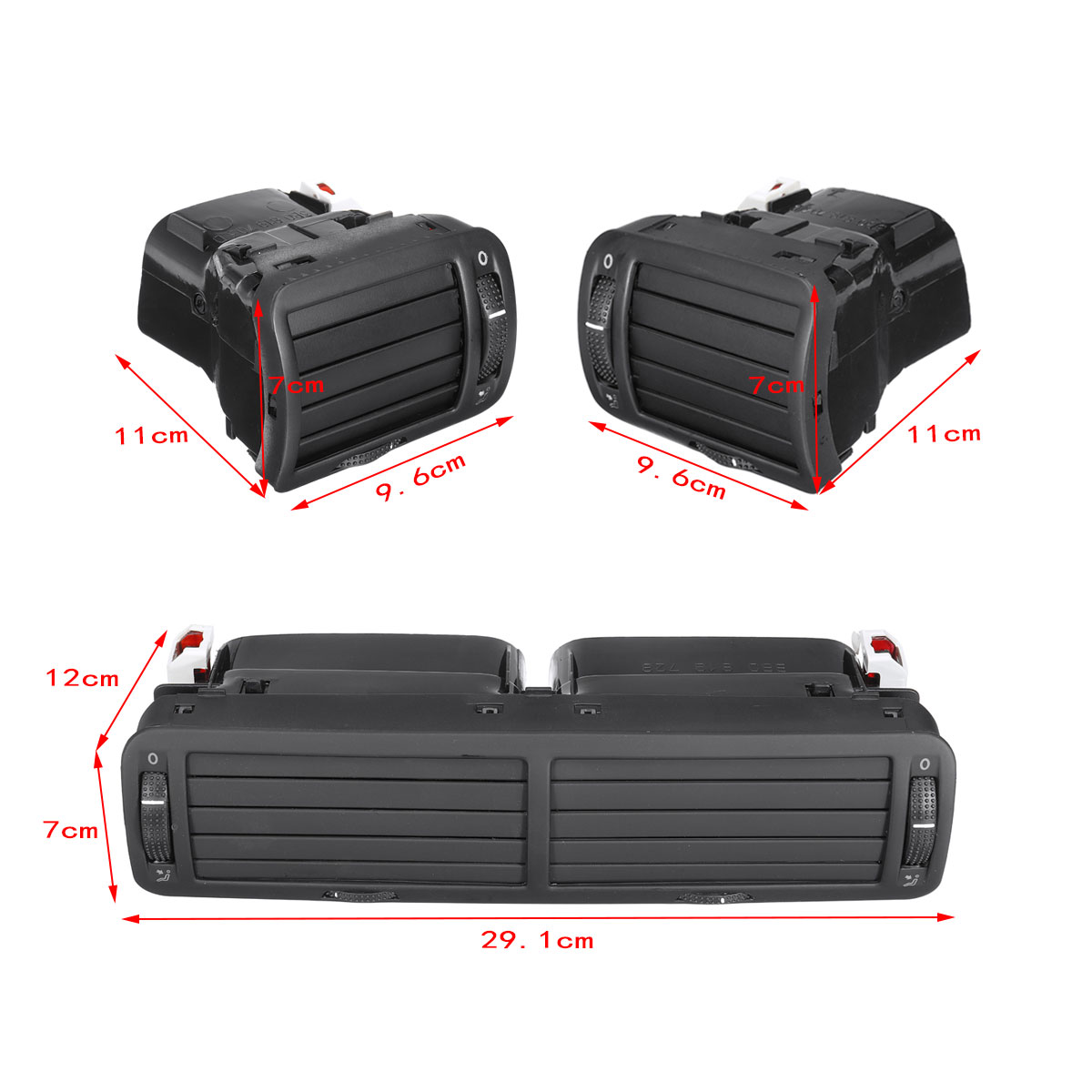 Car-Front-Dashboard-Left-Right-Central-Air-Vent-Outlet-For-VW-Passat-B5-1997-2005-1544593