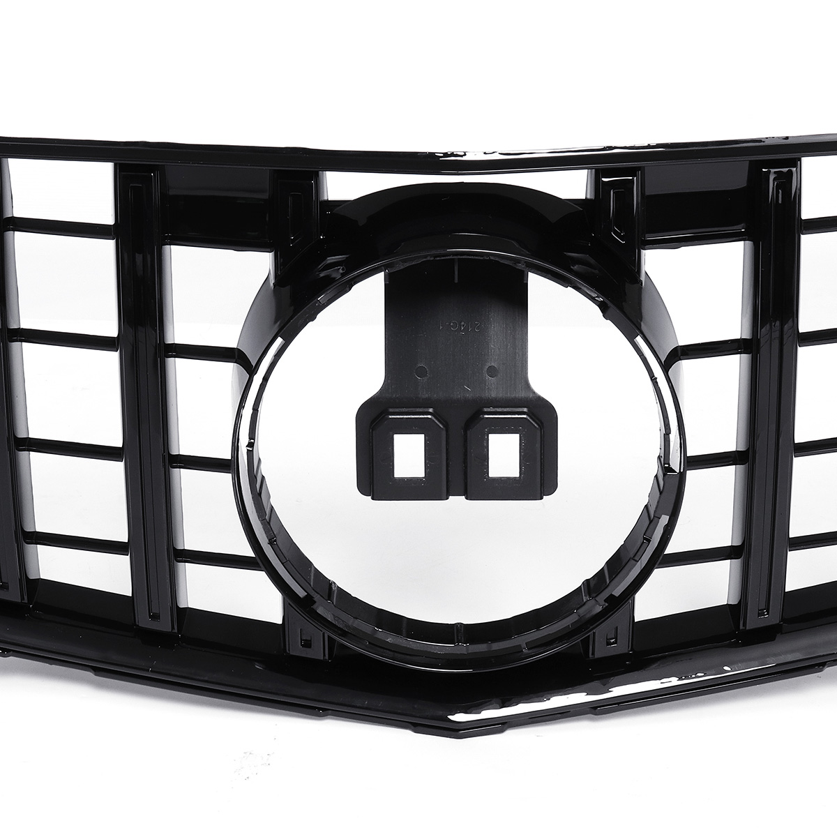 Car-GTR-Style-Grille-Front-Bumper-Grill-Black-for-Mercedes-Benz-C-Class-W204--2008-2014-1570033