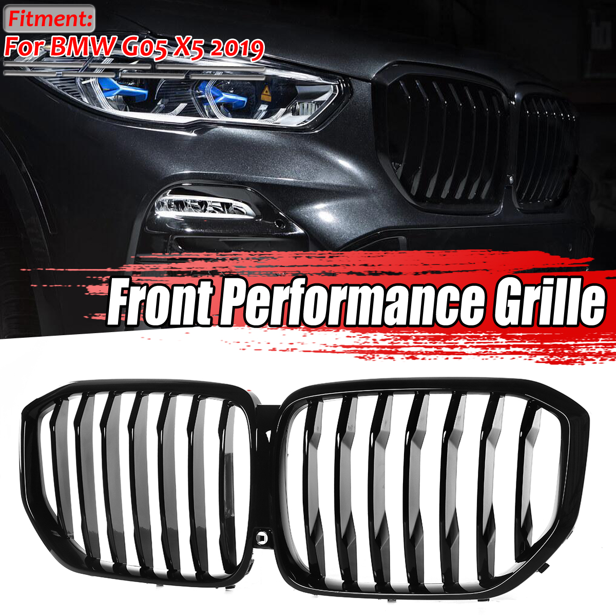 Car-Glossy-Black-Front-Performance-Grille-Grill-For-BMW-G05-X5-2019-1662927