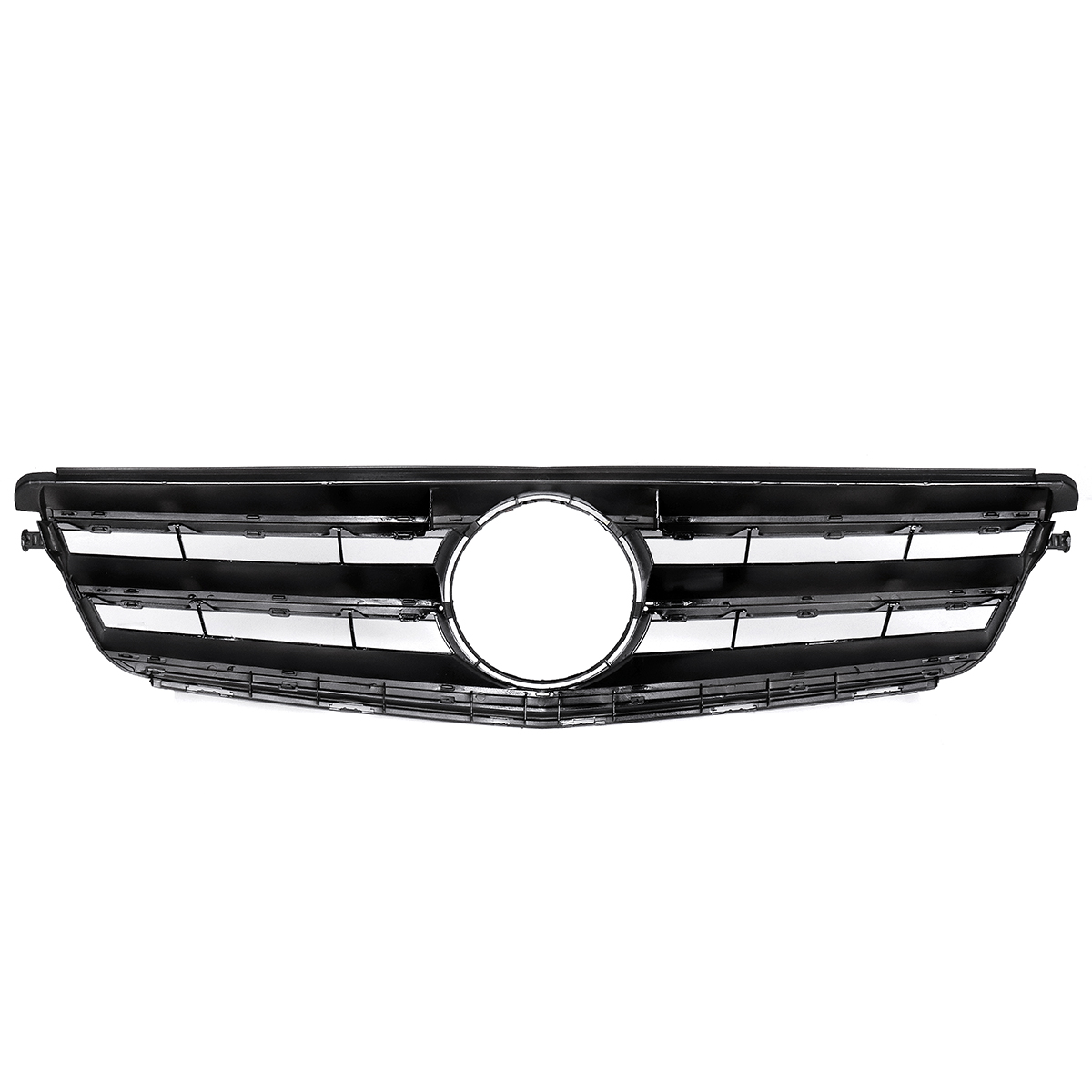 Car-Glossy-Black-Front-Upper-Grille-Grill-For-Mercedes-C-Class-W204-C180-C200-C300-C350-2008-2014-1569893