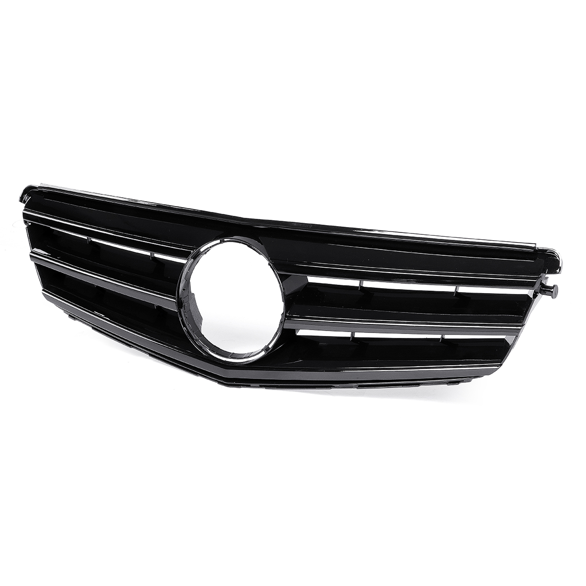 Car-Glossy-Black-Front-Upper-Grille-Grill-For-Mercedes-C-Class-W204-C180-C200-C300-C350-2008-2014-1569893