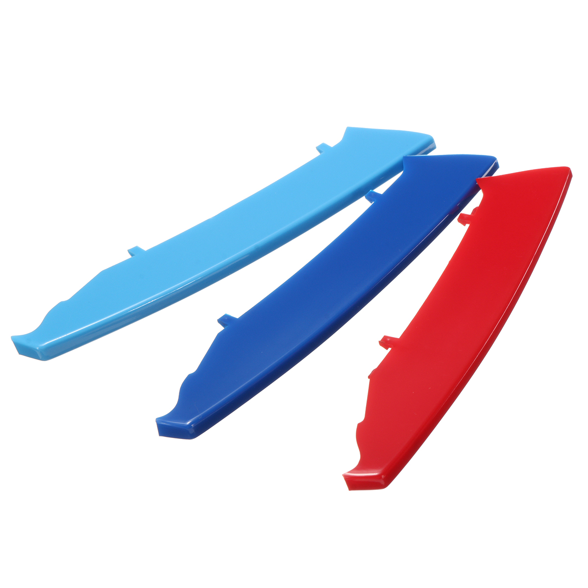 Car-M-SPORT-Front-Grille-Kidney-Cover-Strips-Clip-Trim-For-BMW-3-Series-E90-04-08-1241293