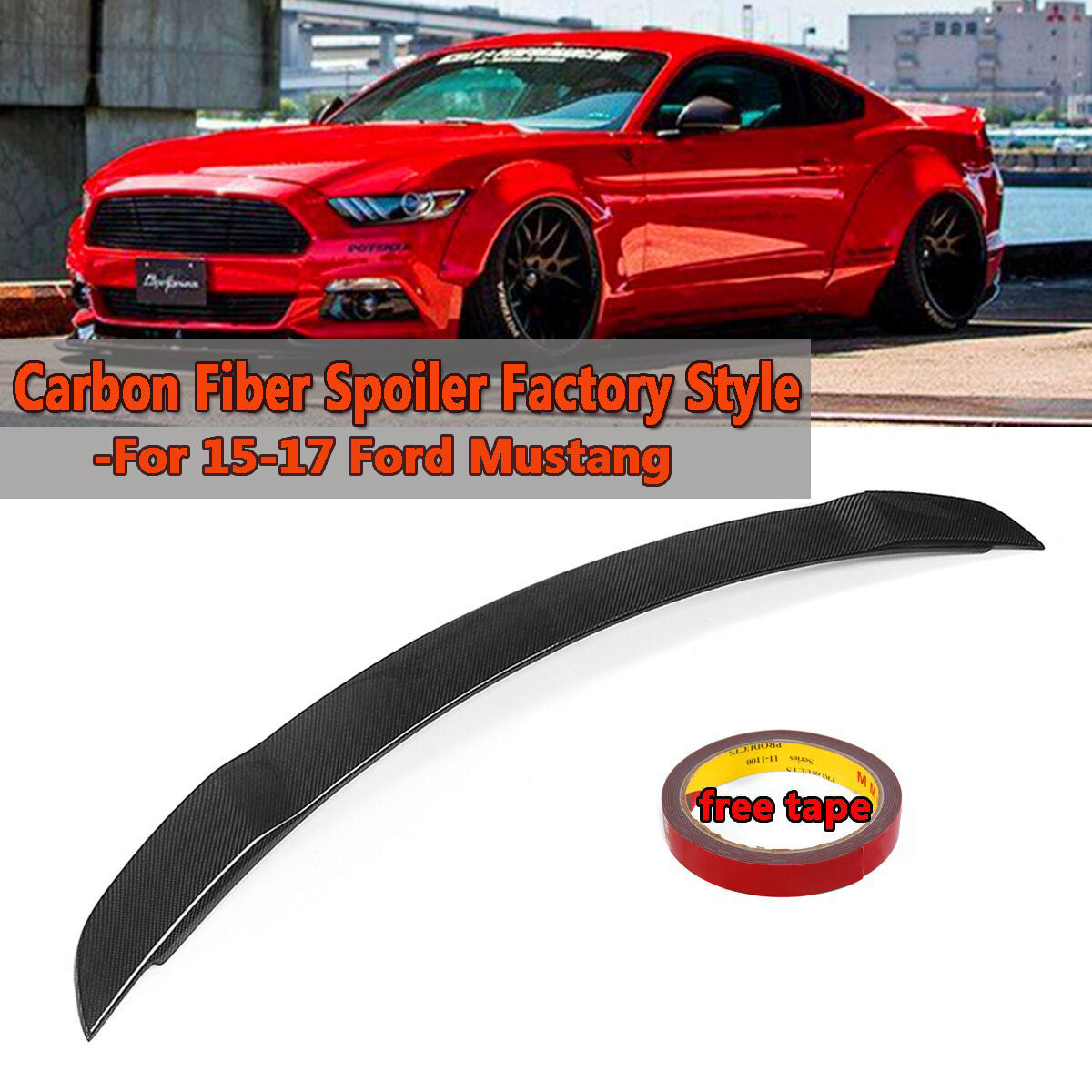 Car-Real-Carbon-Fiber-Spoiler-Wing-Factory-Style-Rear-trunk-For-2015-2019-Ford-Mustang-1585201