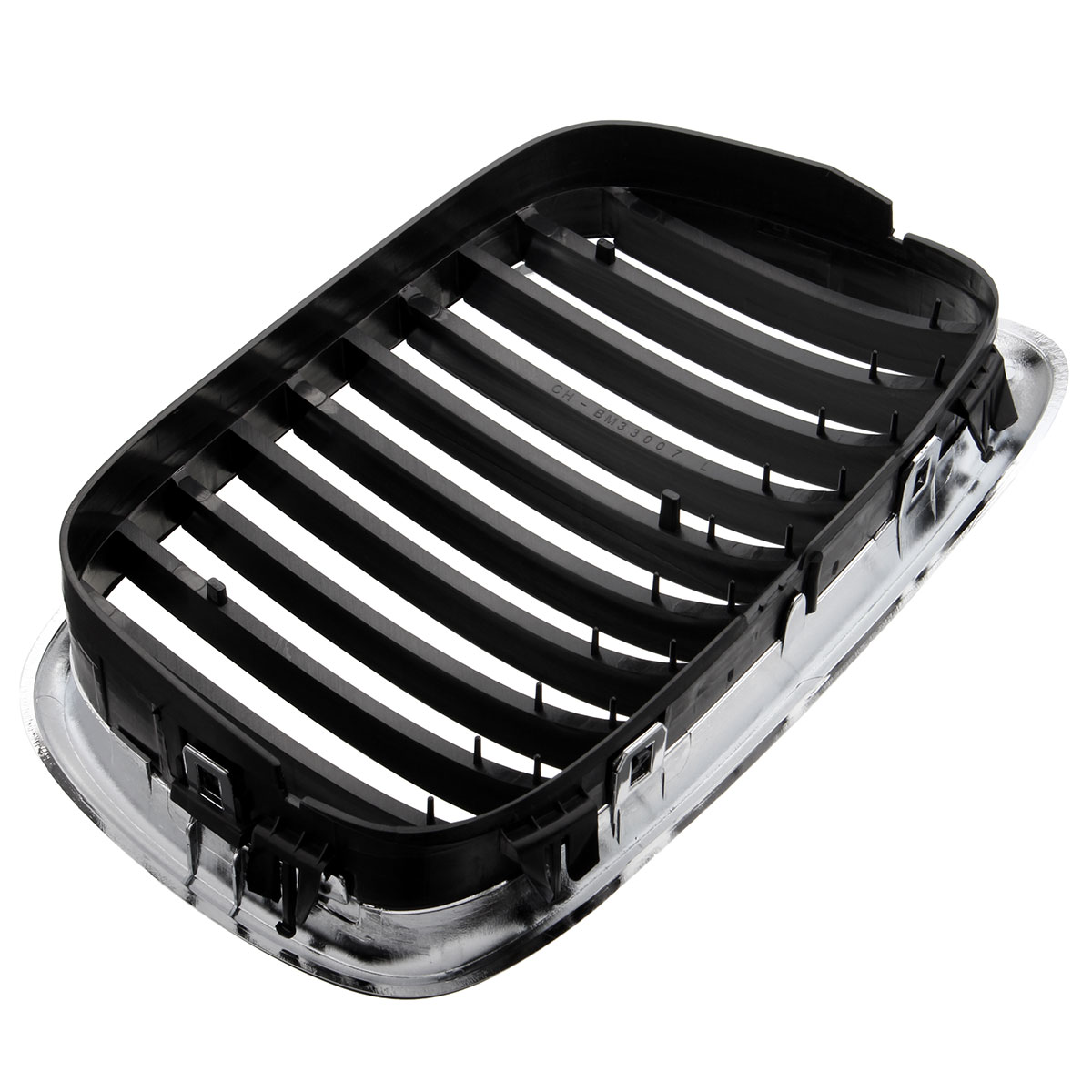 Chrome-Black-Front-Grille-Grill-For-BMW-E39-5-Series-525-530-535-540-M5-1995-2004-1428108