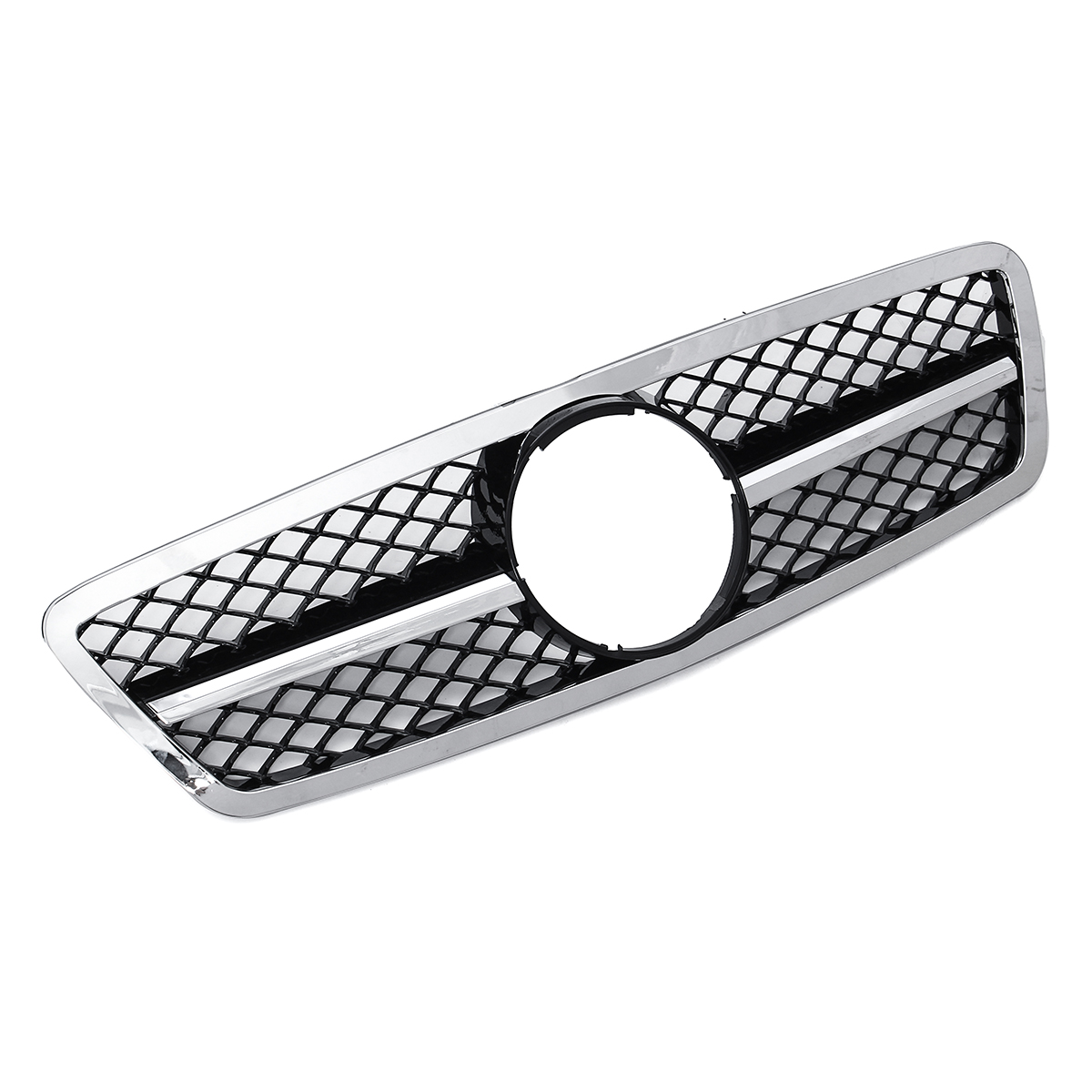 Chrome-Silver-Front-Grille-Grill-AMG-Style-For-Mercedes-Benz-C-Class-W203-S203-C280-C320-C240-C200-2-1727184
