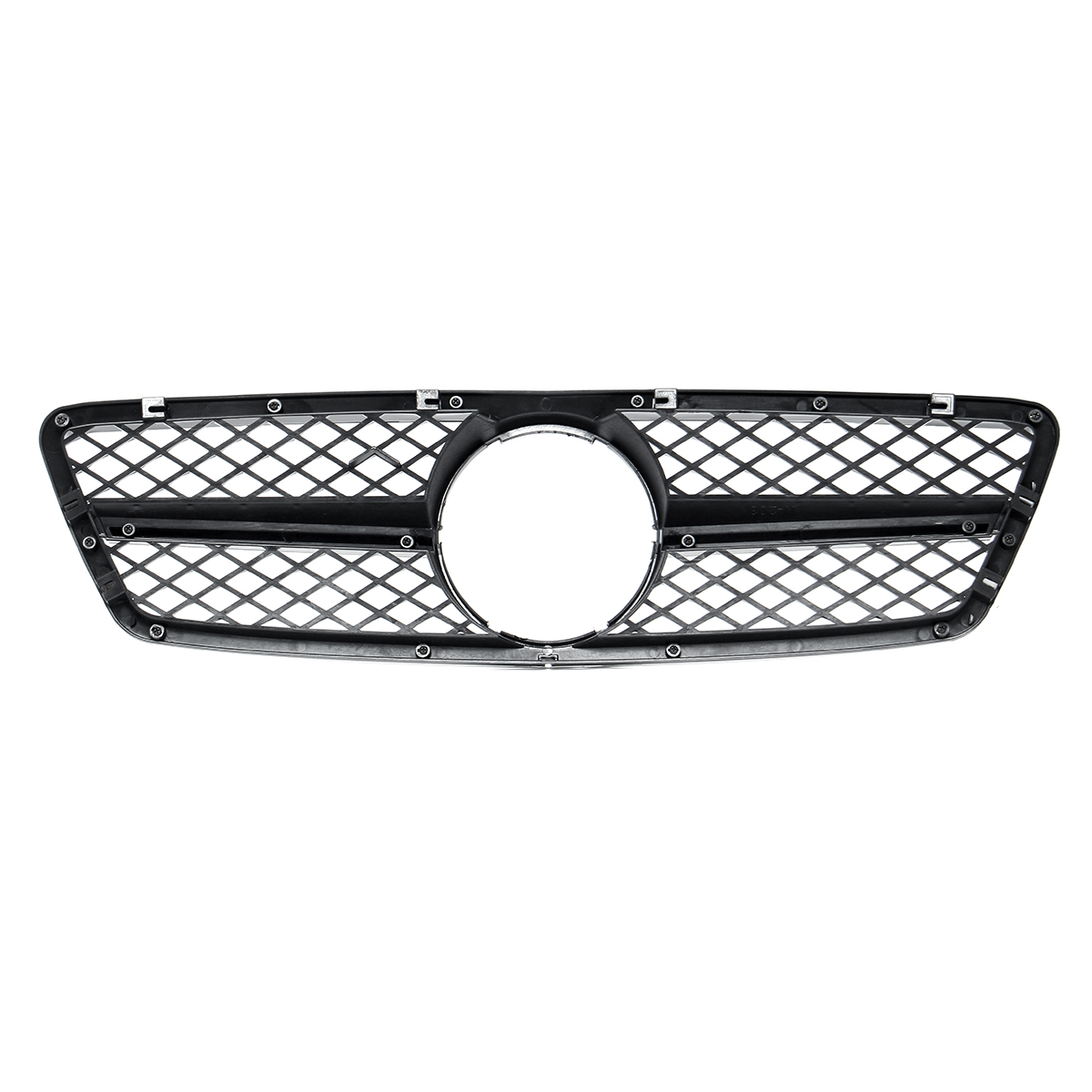 Chrome-Silver-Front-Grille-Grill-AMG-Style-For-Mercedes-Benz-C-Class-W203-S203-C280-C320-C240-C200-2-1727184