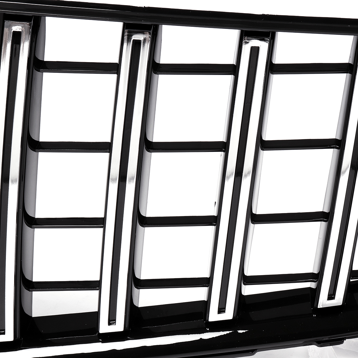 Chrome-Silver-GT-R-AMG-Style-Front-Grill-Grille-For-08-14-Mercedes-Benz-C-Class-W204-C200-C300-1509210